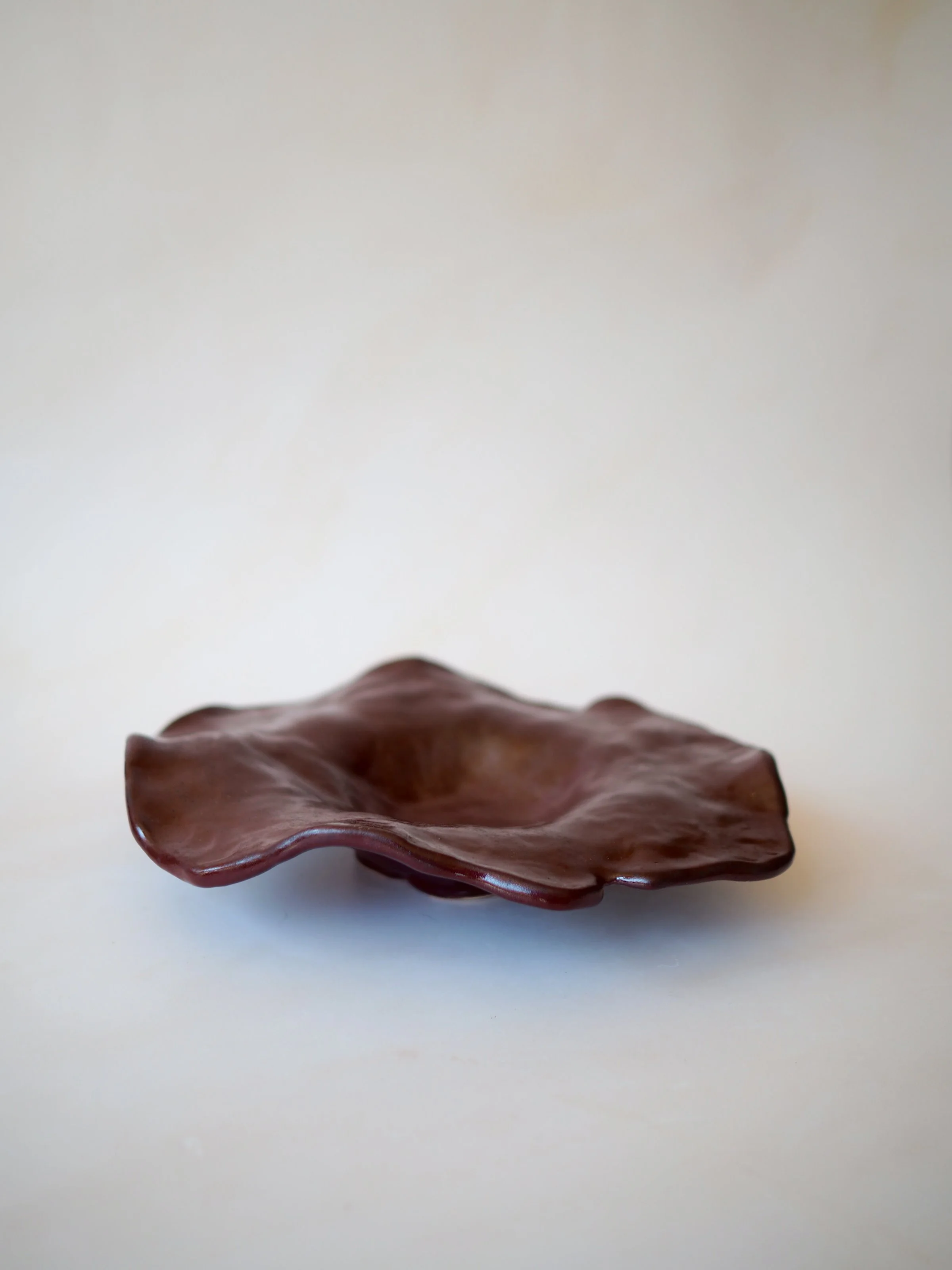 Megan Gilbride The Slow Dream Ceramics Red Dish 2.JPG