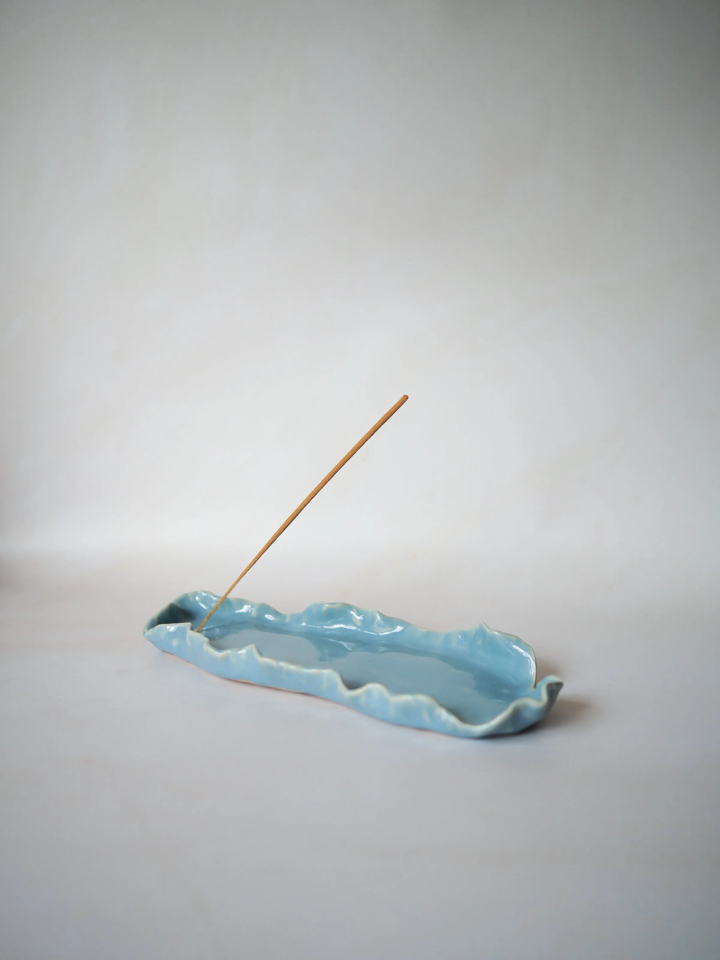 Megan Gilbride The Slow Dream Ceramics Incense Burner Plate.JPG