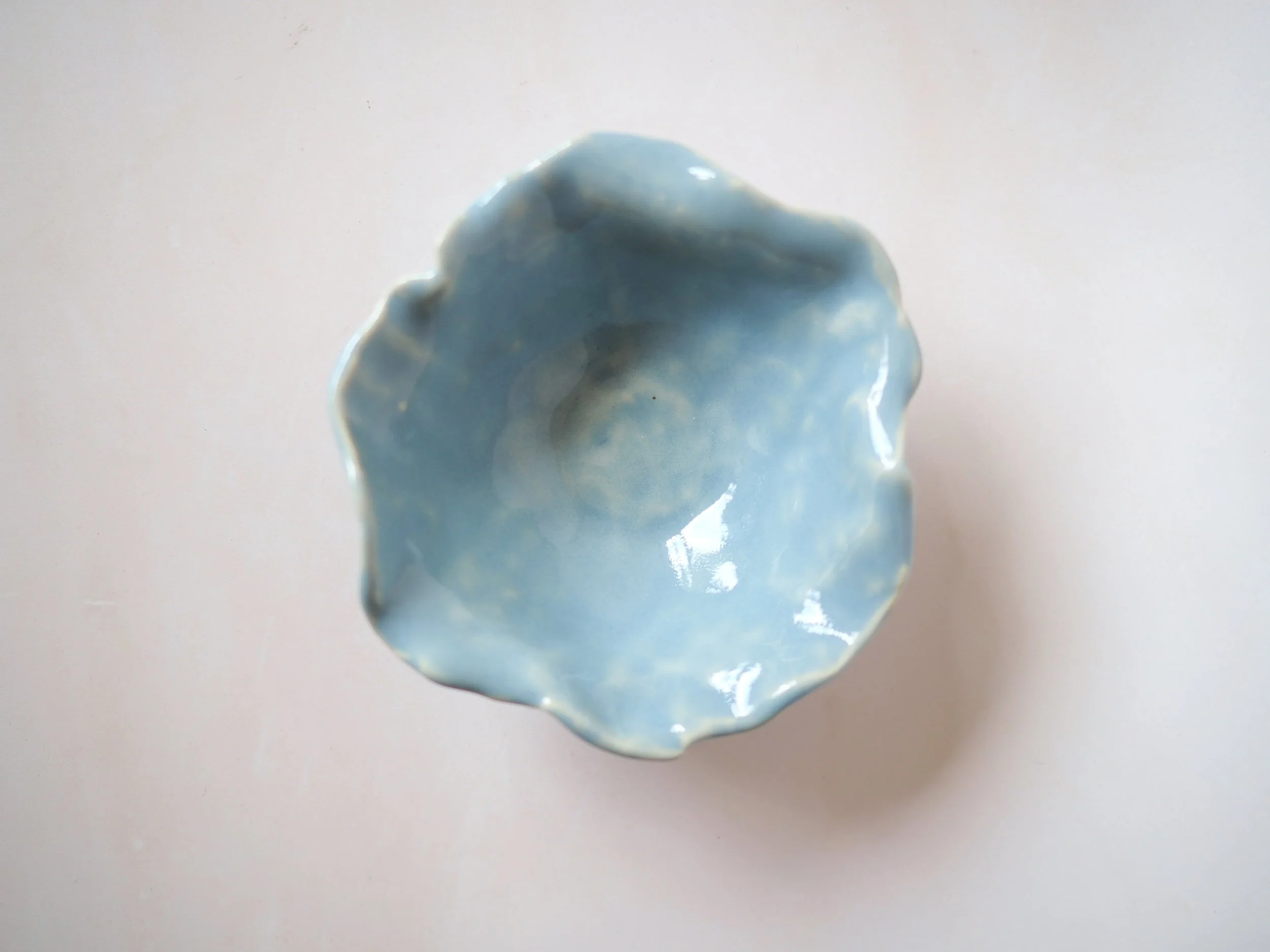 Megan Gilbride The Slow Dream Ceramics Little Blue Dish 2.JPG