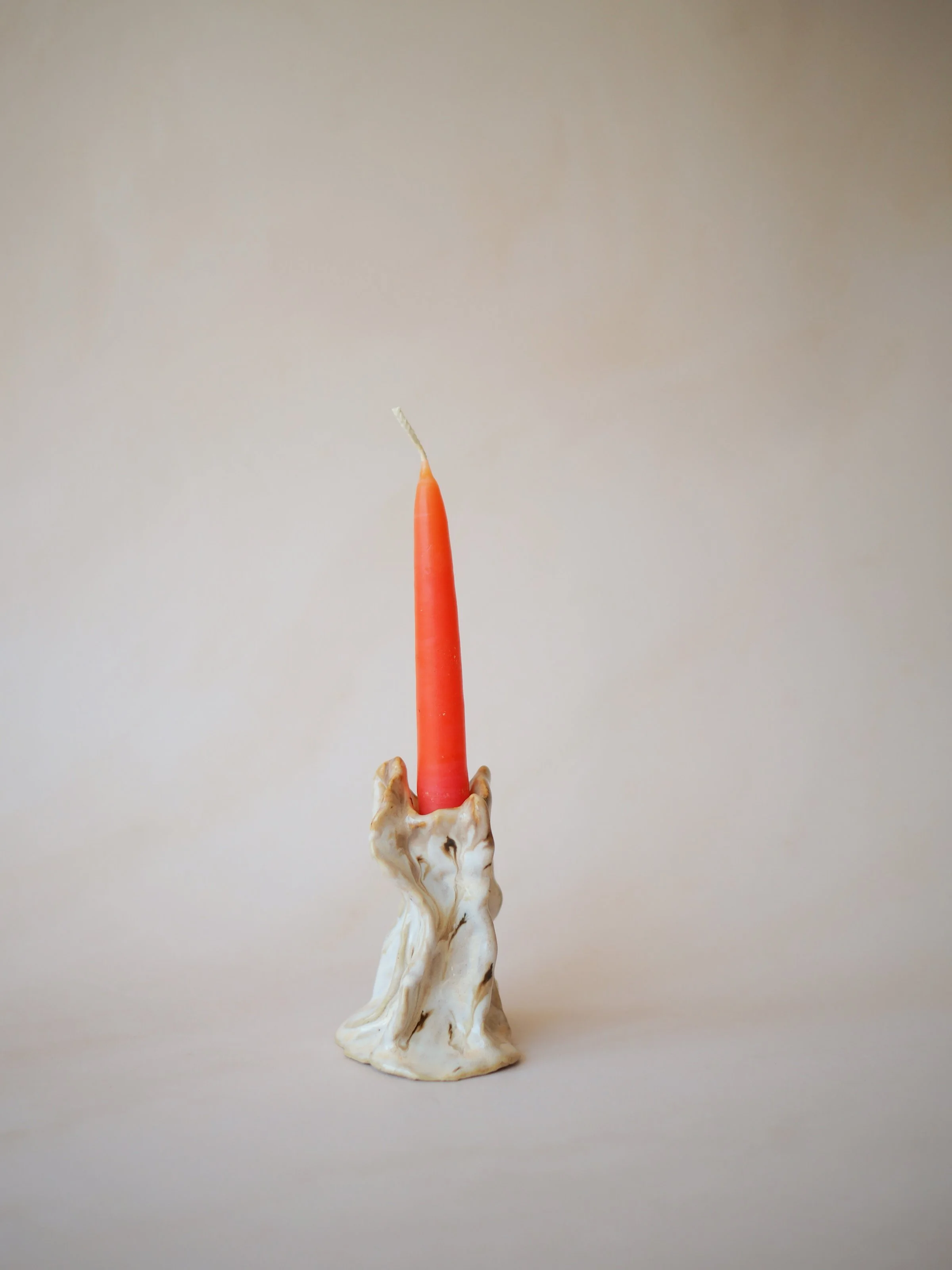 Megan Gilbride The Slow Dream Ceramics Single Candlestick Taller.JPG