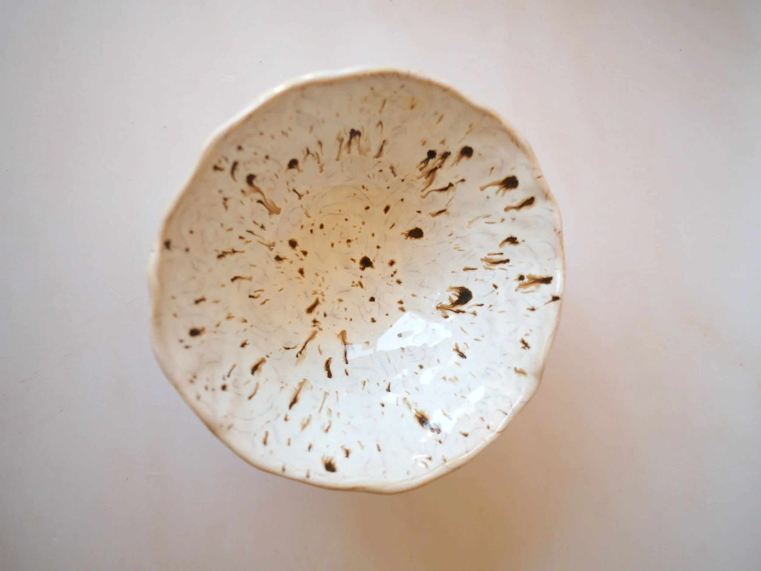Megan Gilbride The Slow Dream Ceramics Drippy Bowl Small 1.JPG