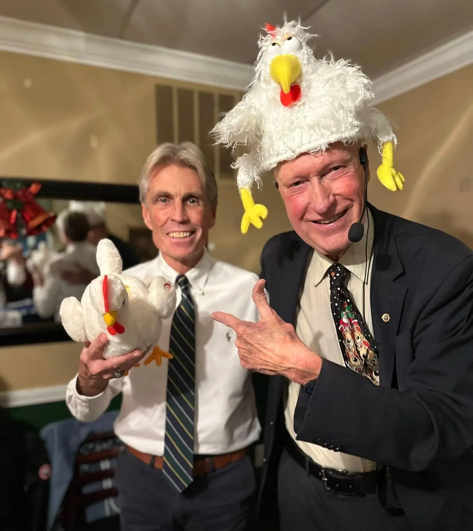 A Mischievous Christmas Party with Local Runners