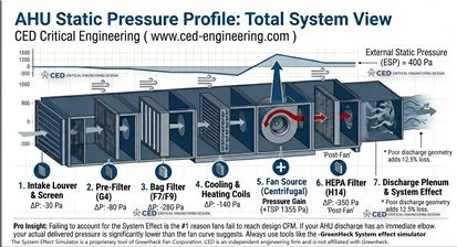 Mastering the AHU Pressure Profile: From Intake to HEPA