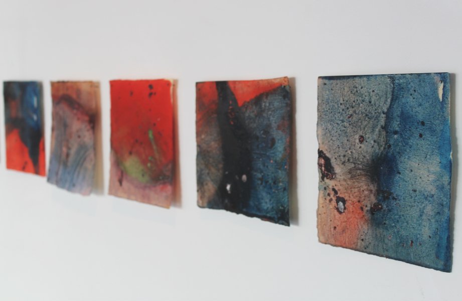 Small experiments in colour, 2007
oil on paper