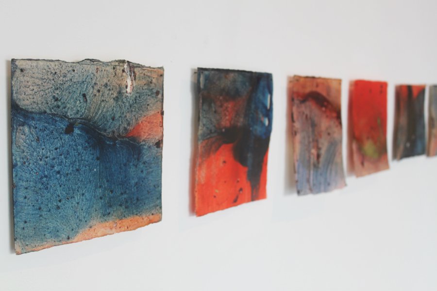 Small experiments in colour, 2007
oil on paper