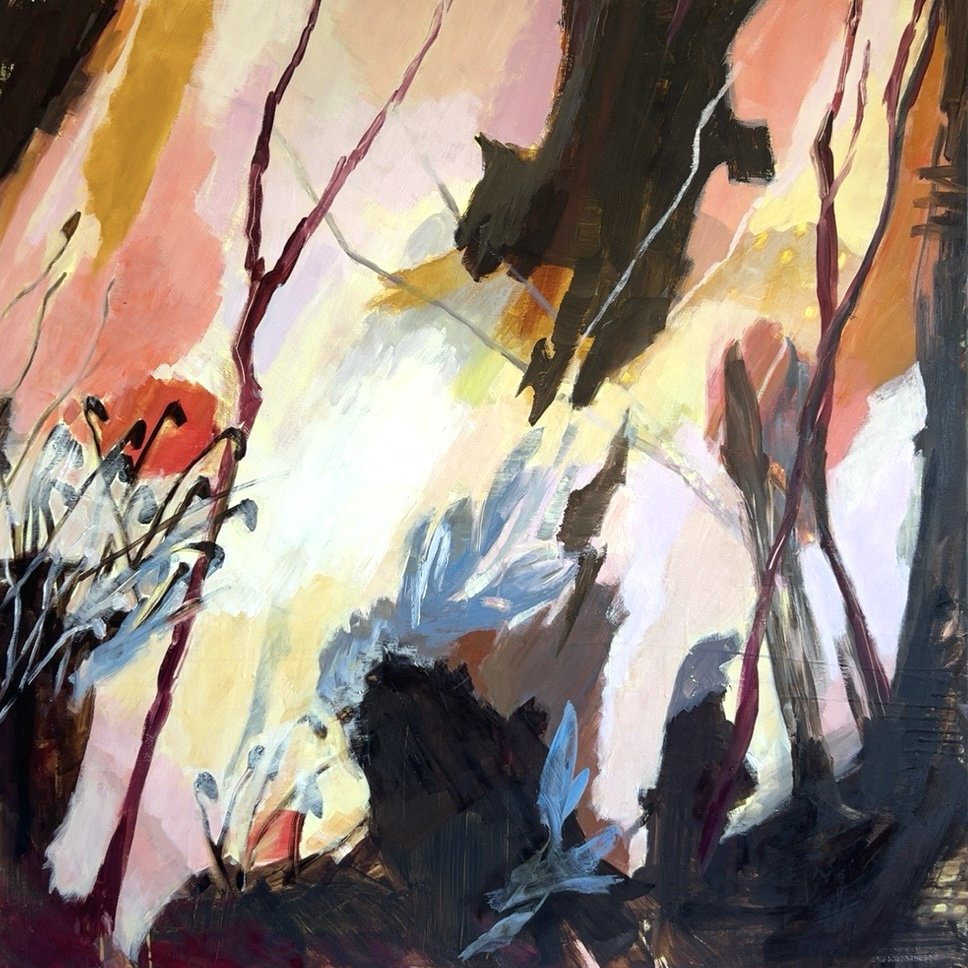 Where The Light Breaks Through
Öl auf Leinwand, 100 x 100 cm