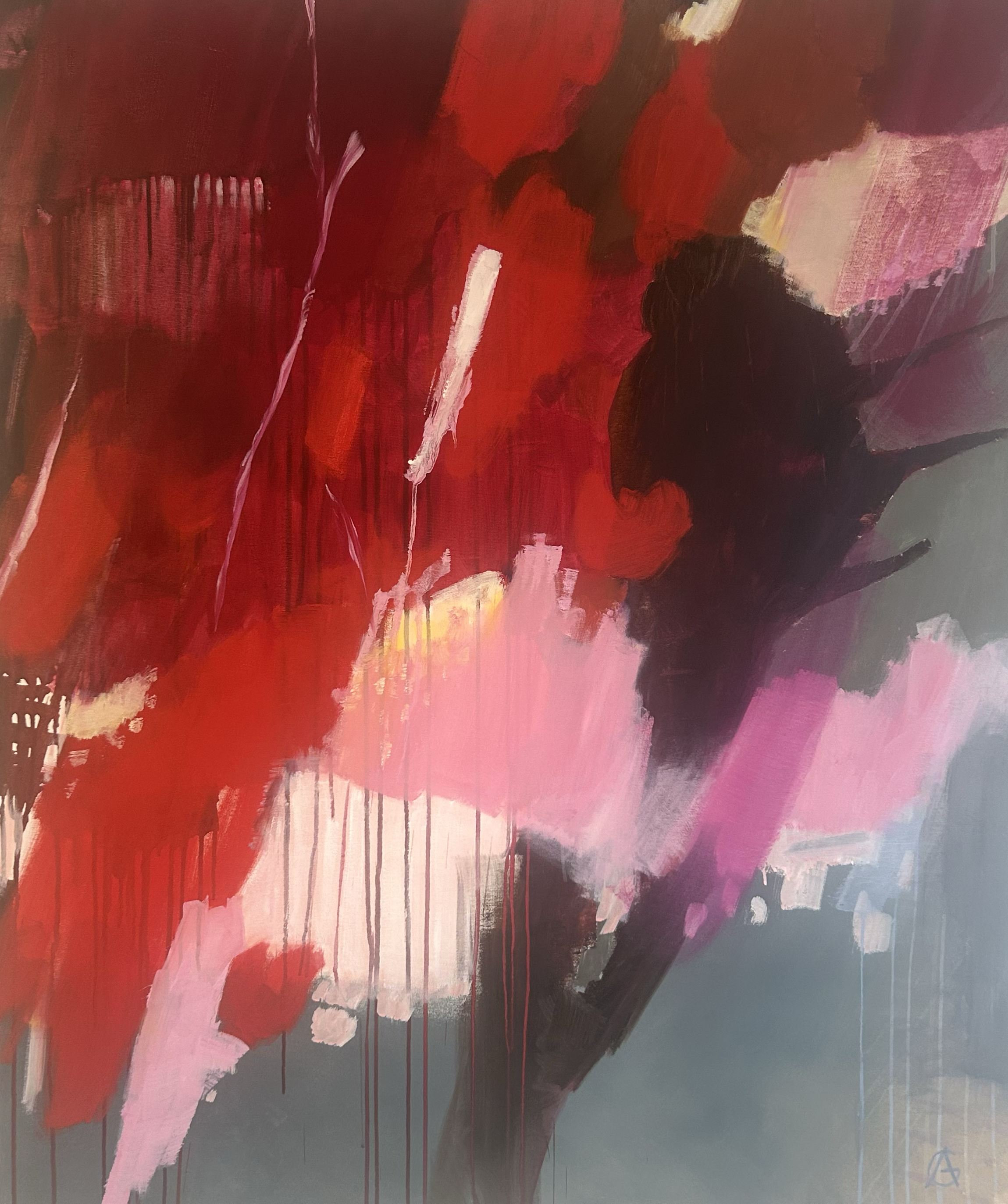 Wild Grows
Acryl auf Leinwand, 110 x 100 cm