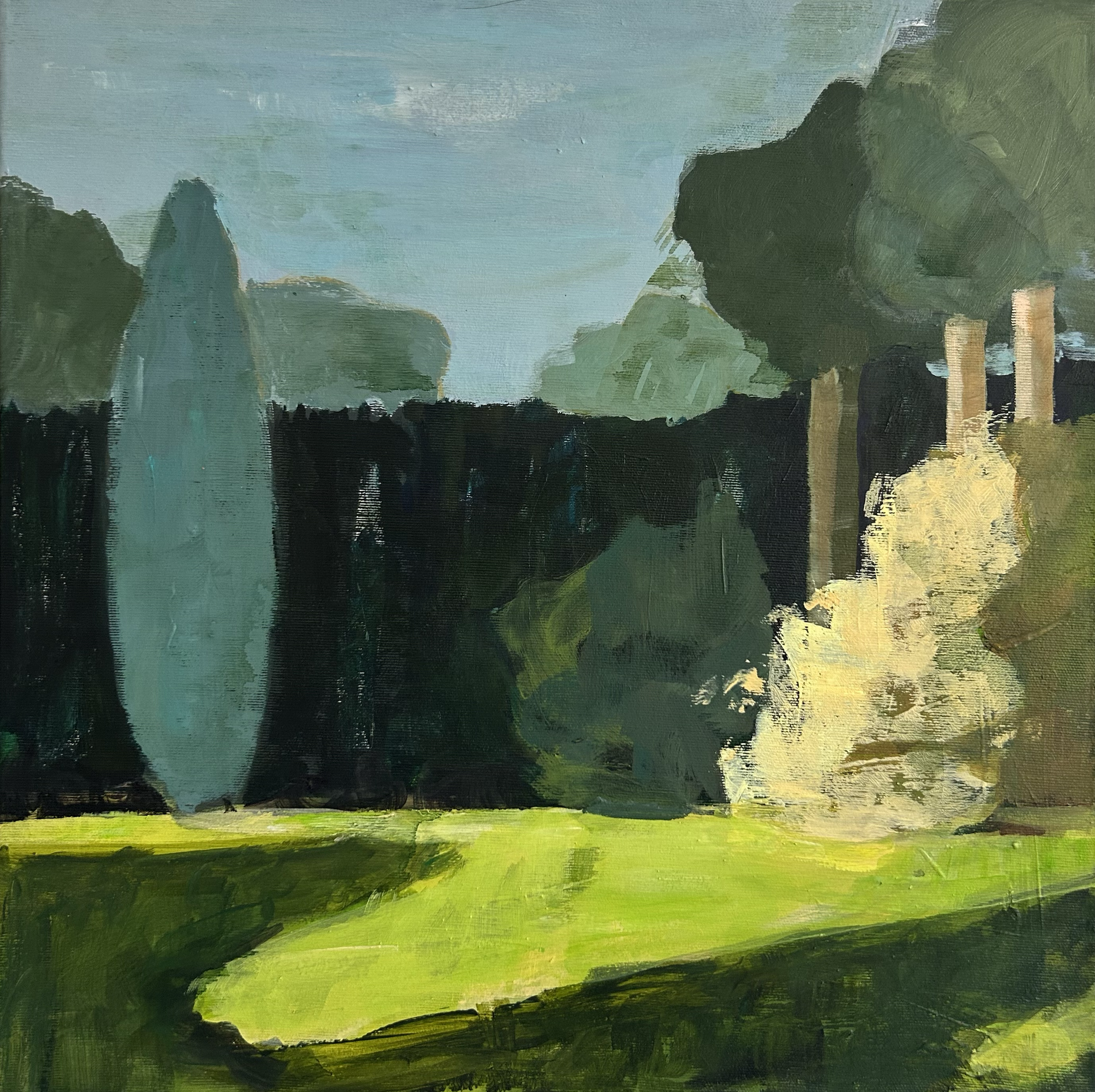 A Sunny Spot
Acryl auf Leinwand, 50 x 50 cm