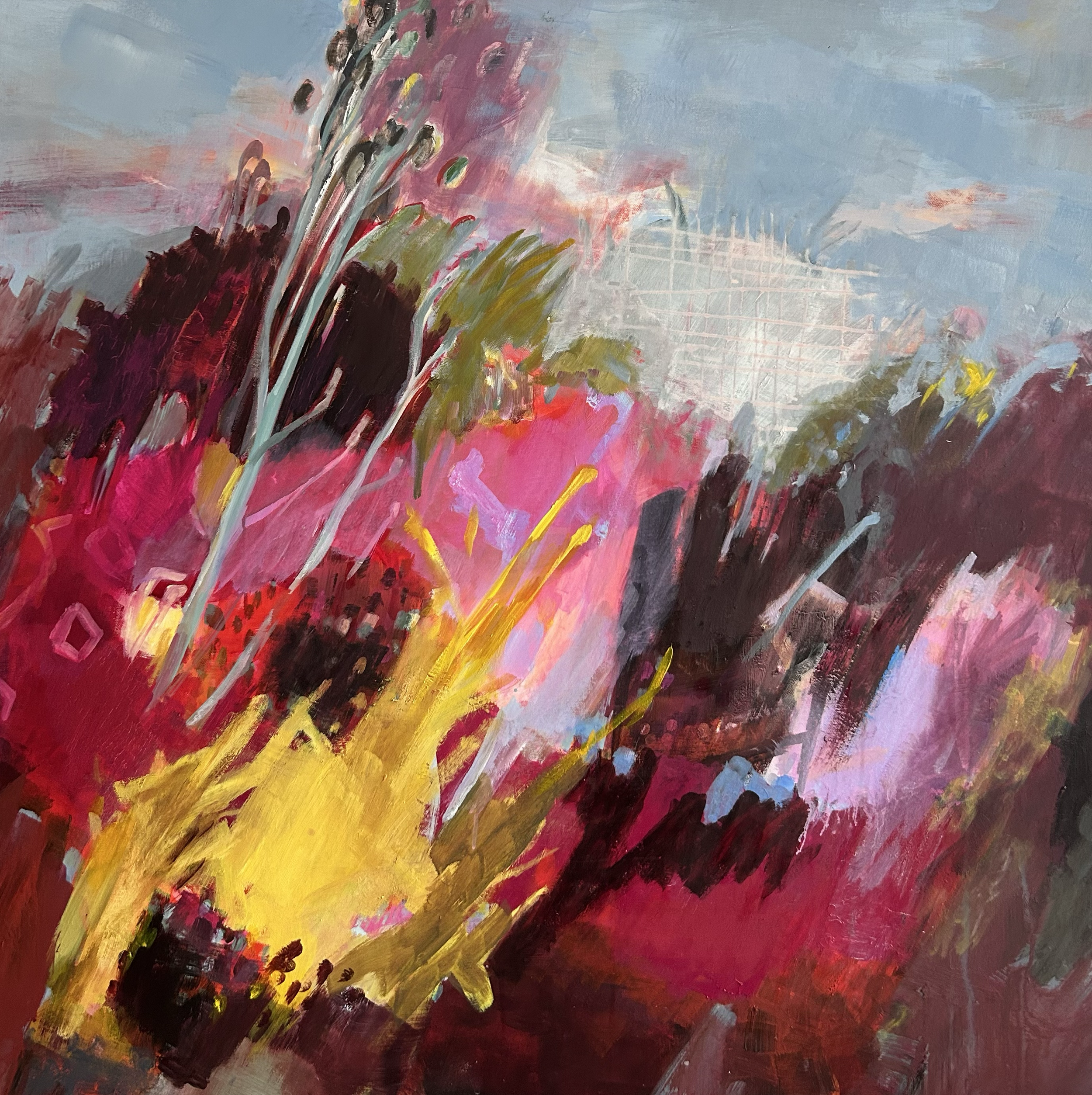 When The Wildflowers Bloom
Öl auf Leinwand, 100 x 100 cm