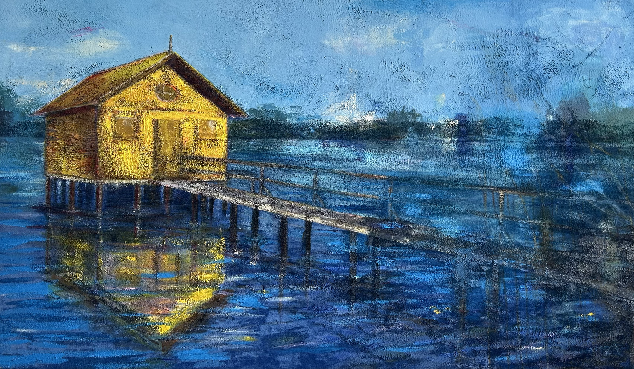 The Golden Hour
Acryl auf Fleece, 100 x 160 cm verkauft