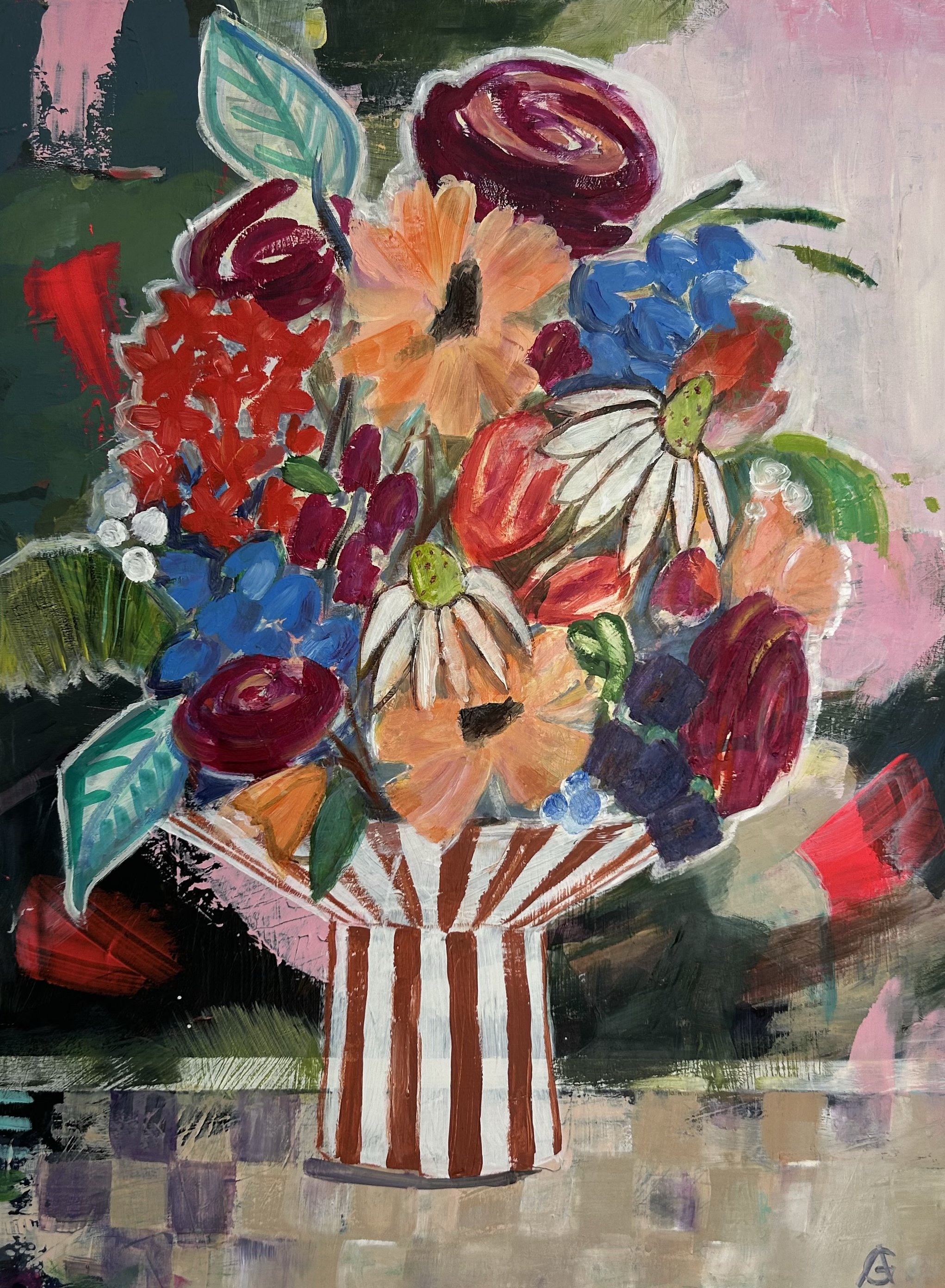 Wild Bouquet
Acryl auf Leinwand, 80 x 60 cm