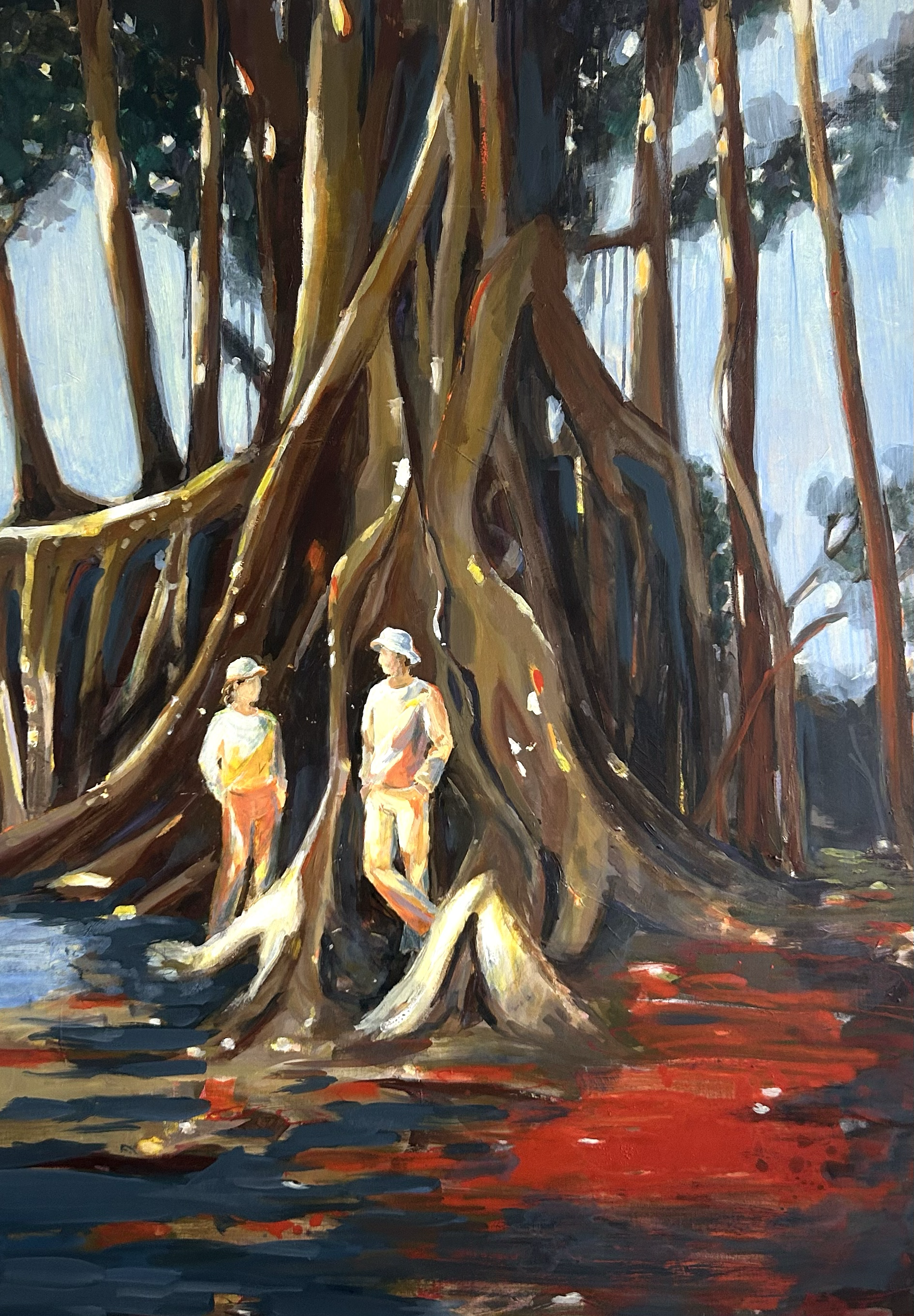 Among Giants
Acryl auf Leinwand, 140 x 100 cm