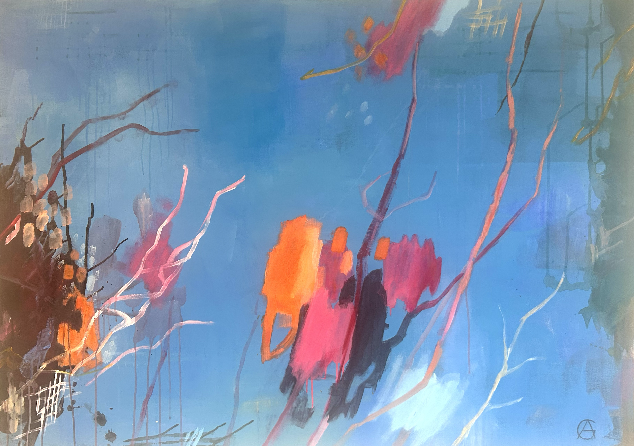 The Secret Life Beneath
Öl auf Leinwand, 100 x 140 cm