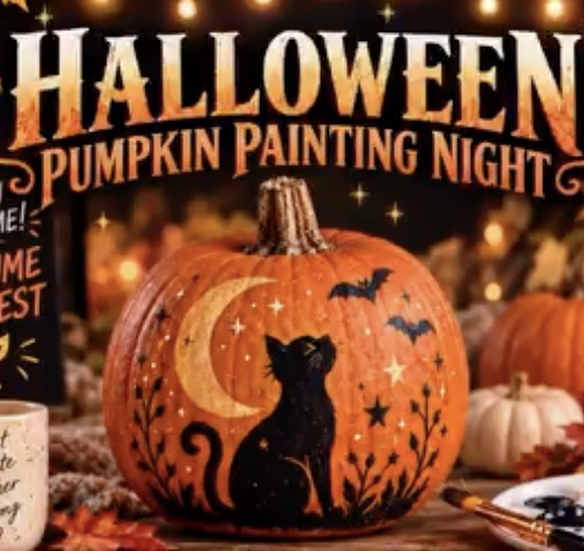 Halloween Pumpkin Painting Night