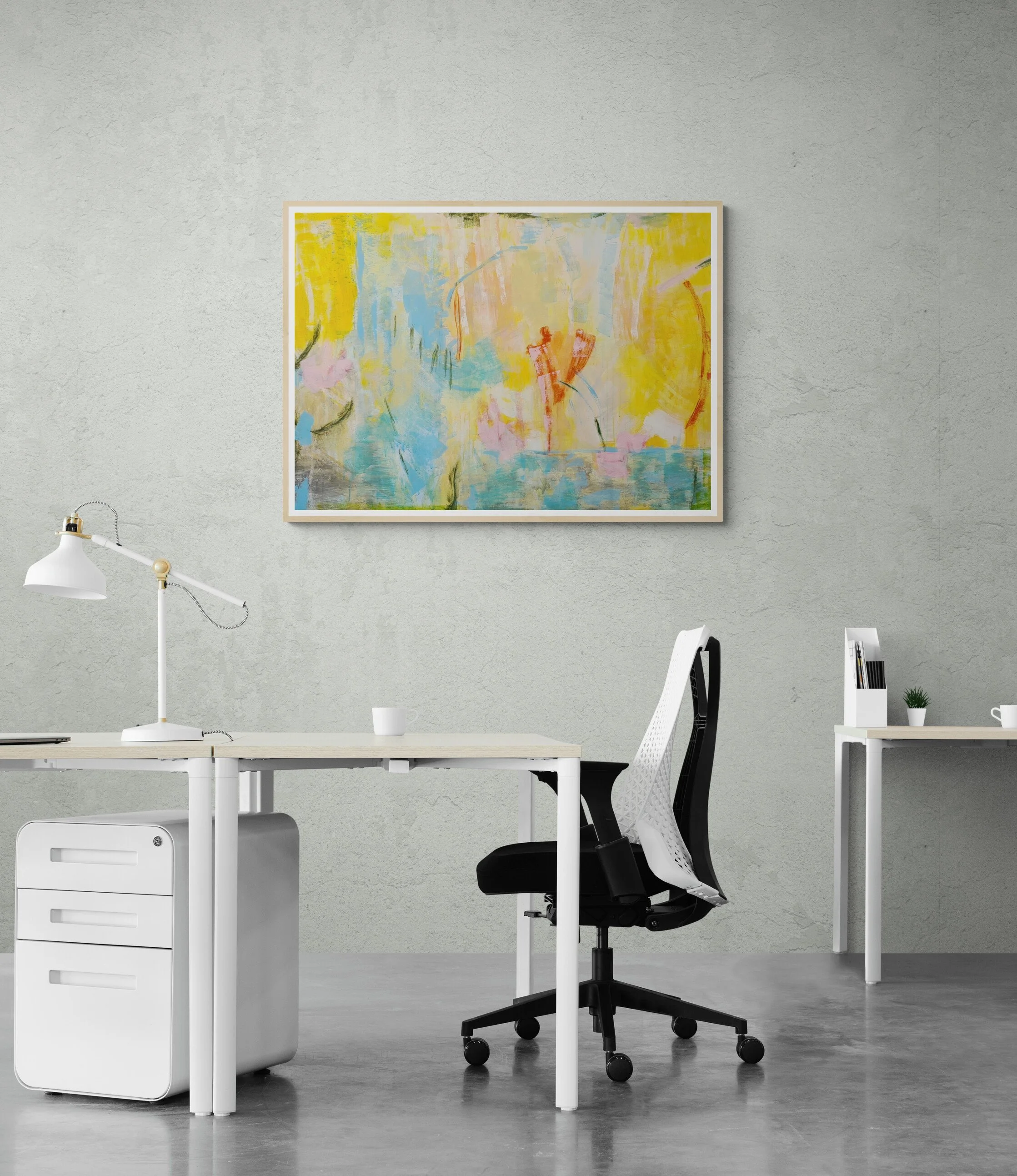 Dein Kunstwerk, digital visualisiert in deinem Zuhause