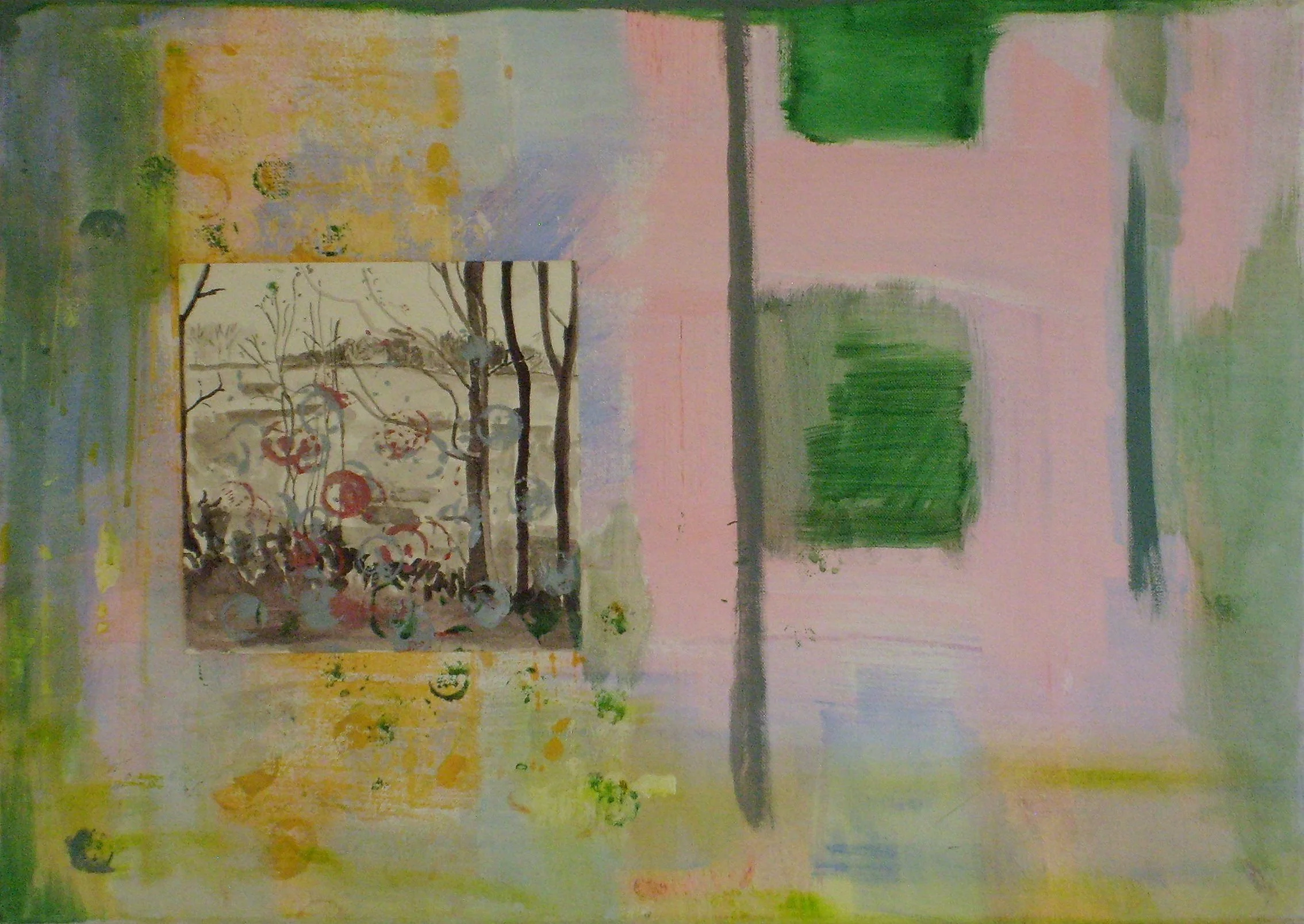 Elegante Komposition in Silber- und Grautönen mit weichen Übergängen und fließender Energie.