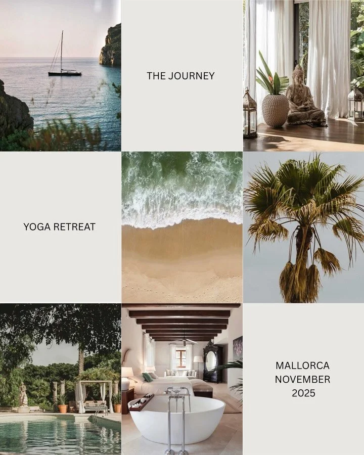 ✨ THE JOURNEY RETREAT ✨

8.11. - 12.11.2025 at CAL REIET MALLORCA
 A Journey to Yourself | with Nicole &amp; Jana

Step into a sanctuary of transformation &mdash; a boutique luxury retreat where nature, mindfulness, and deep inner work intertwine. Ov