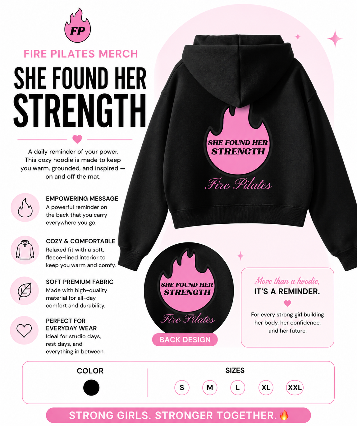 She Found Her Strength Sweater