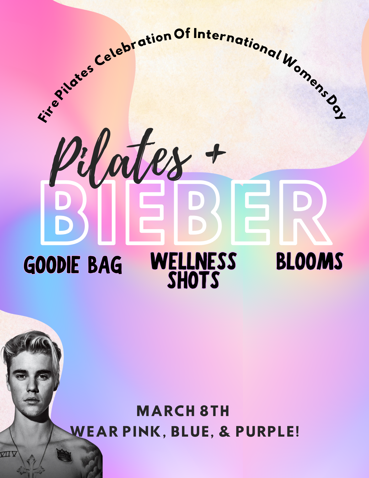 Justin Bieber Pilates 03/08 9am