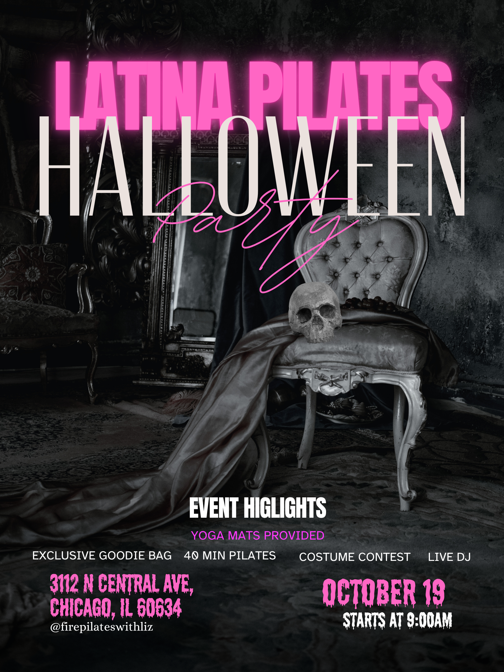 Red and Black Edgy Grunge Halloween Poster.png