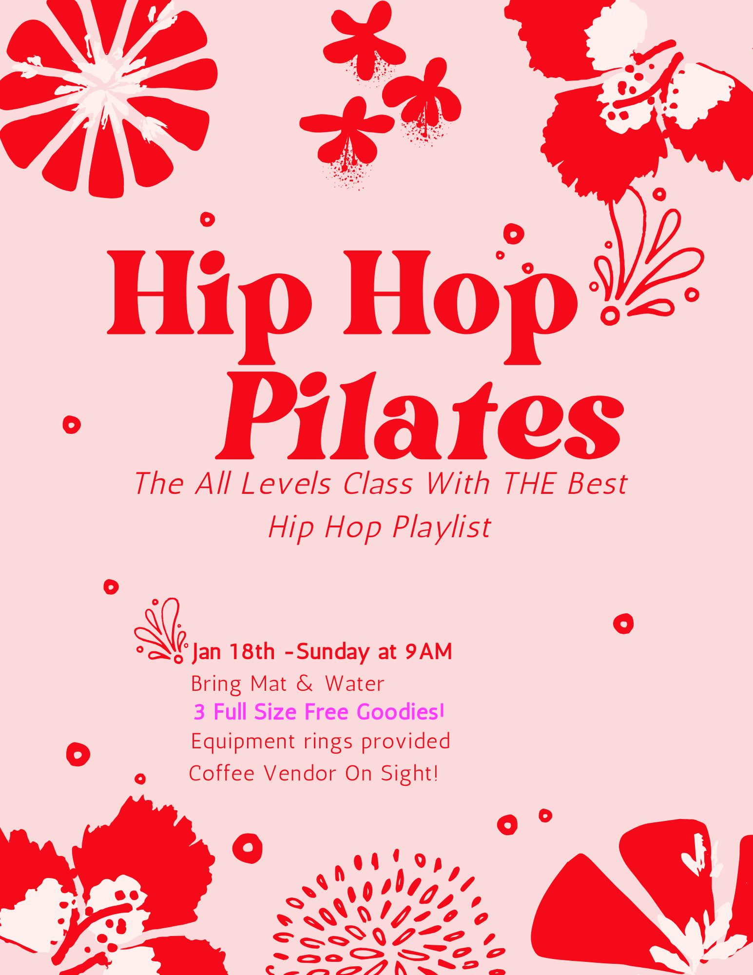 Spring Retro Red and Pink Floral Event Flyer.png