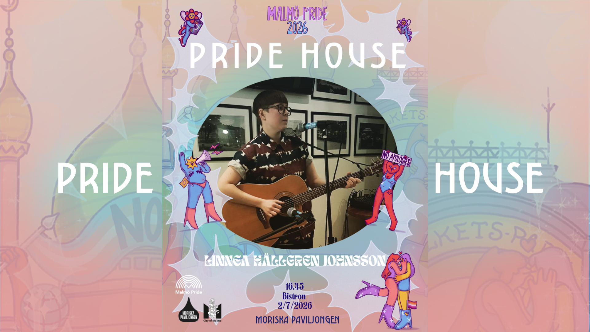 PRIDE HOUSE: Linnea Hällgren Johnsson
