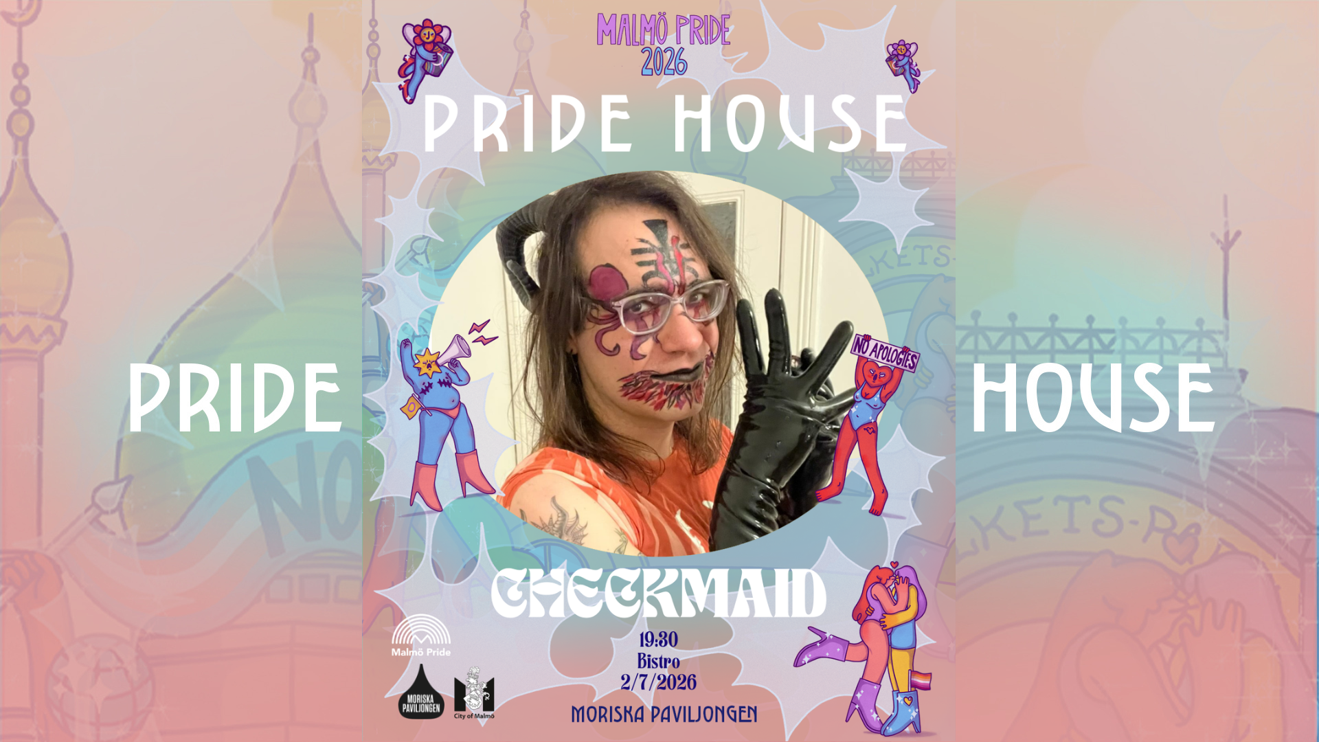 PRIDE HOUSE: CHECKMAID - drag performance