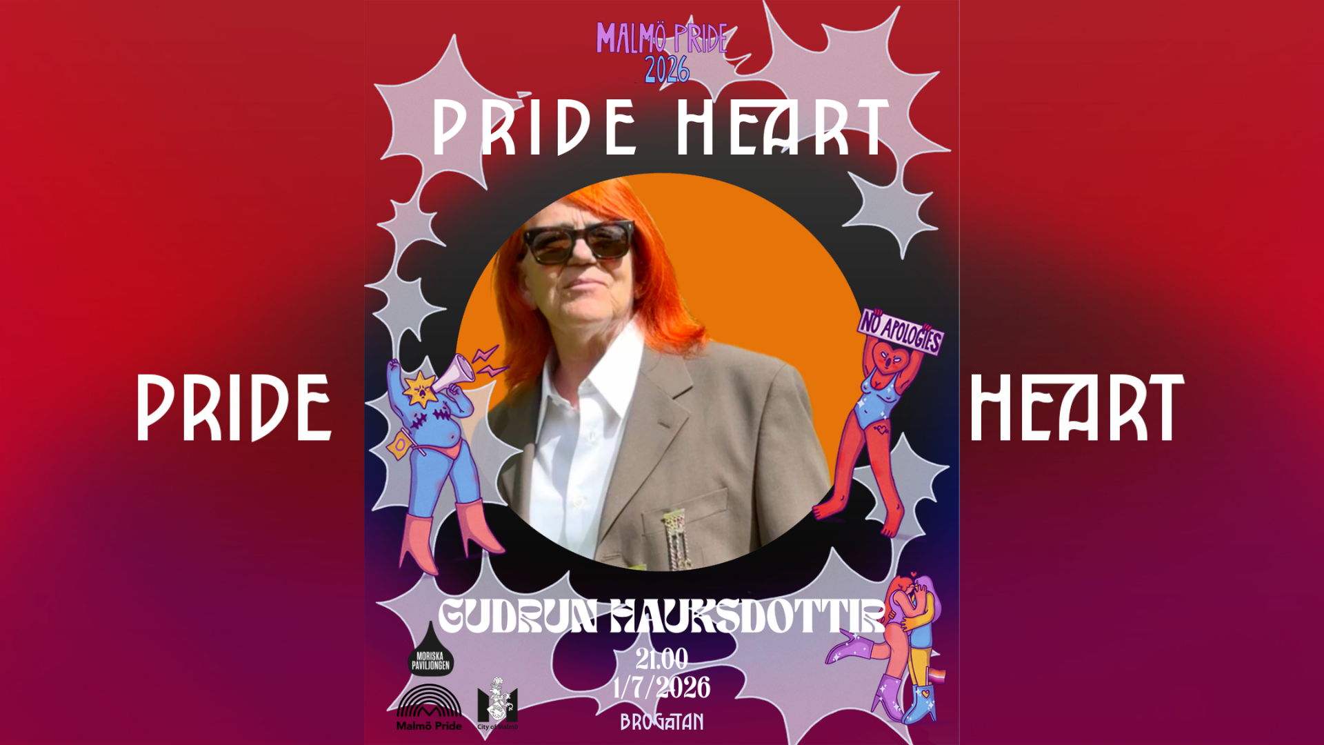 PRIDE HEART: GUDRUN HAUKSDOTTIR