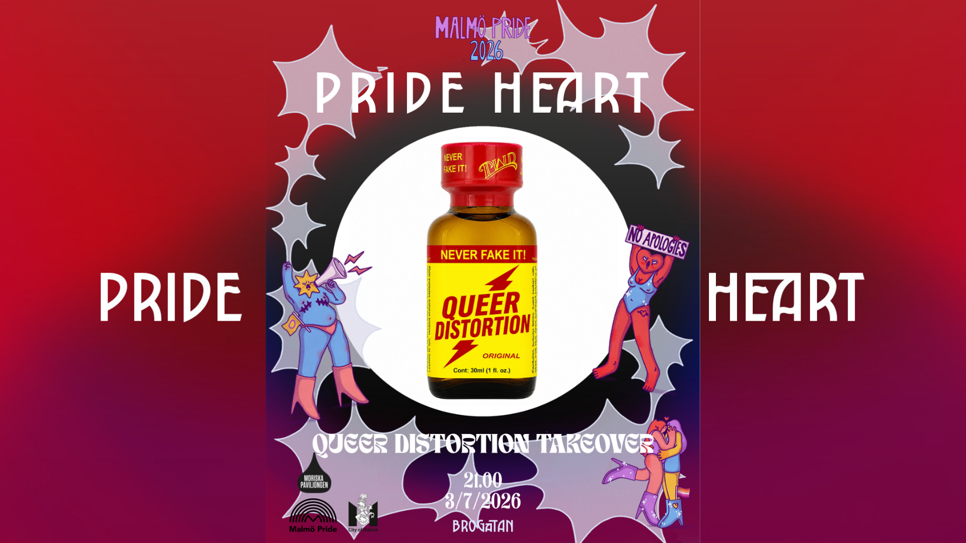 PRIDE HEART: QUEER DISTORTION TAKEOVER