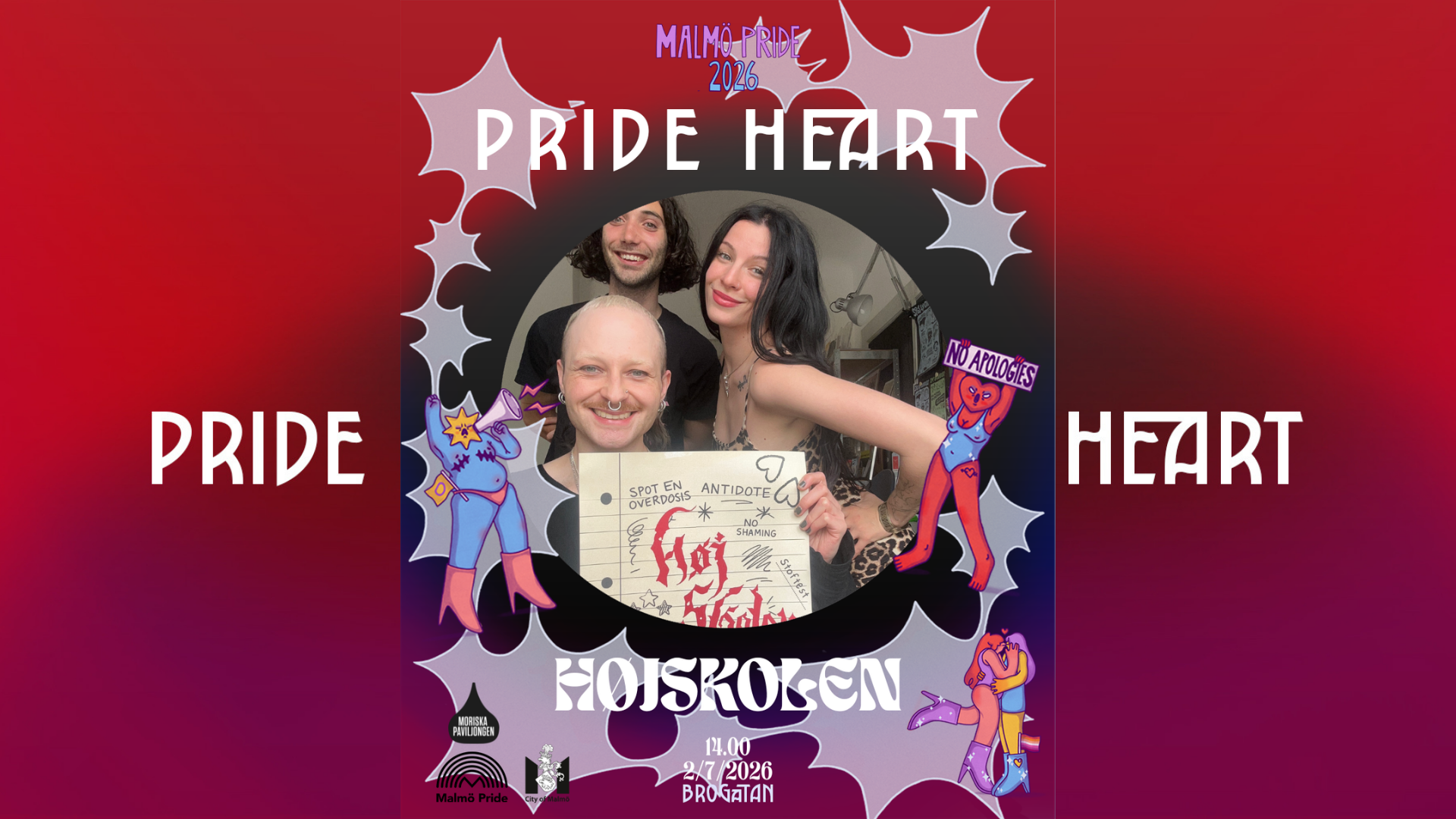 PRIDE HEART: hØjskolen