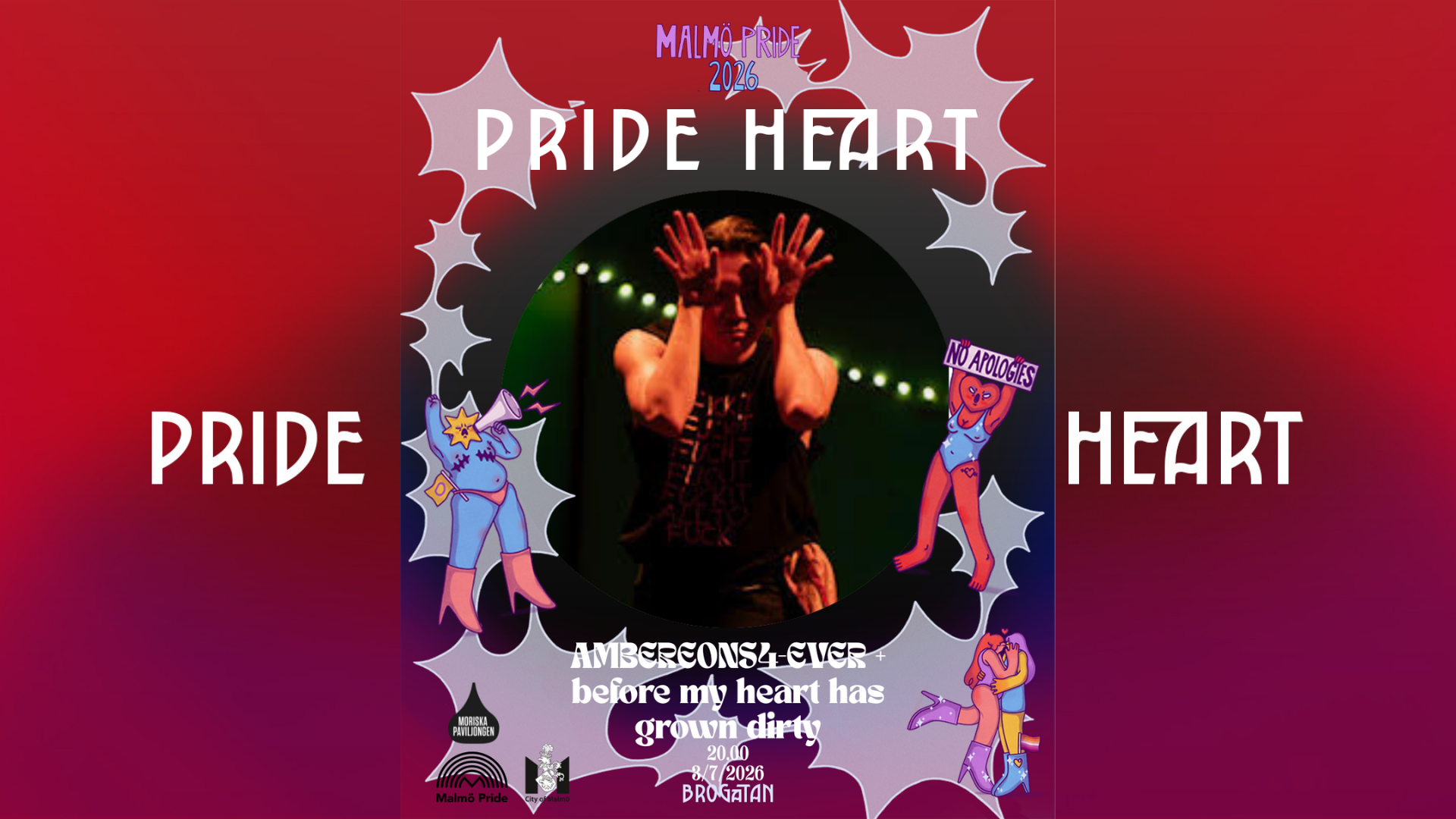 PRIDE HEART: AMBEREONS4-EVER + before my heart has grown dirty - Performance