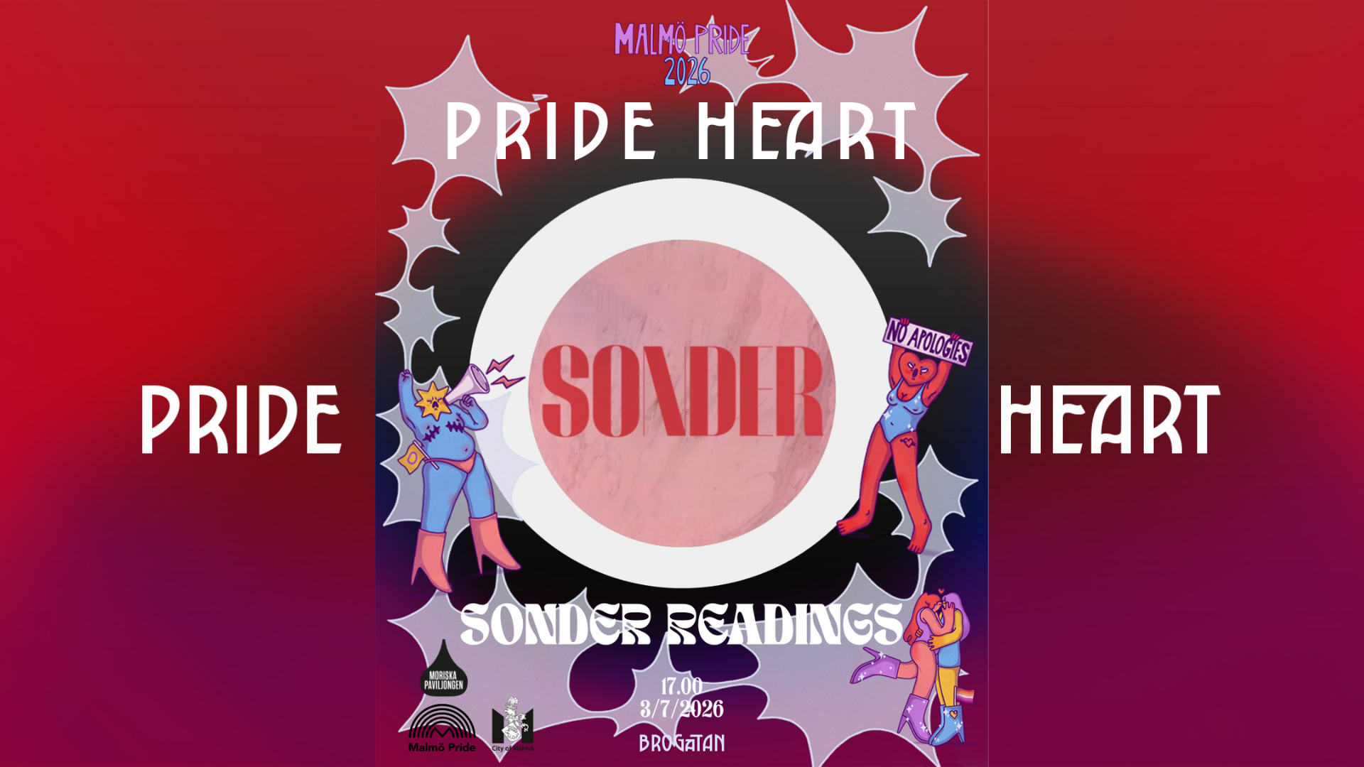 PRIDE HEART: SONDER READINGS