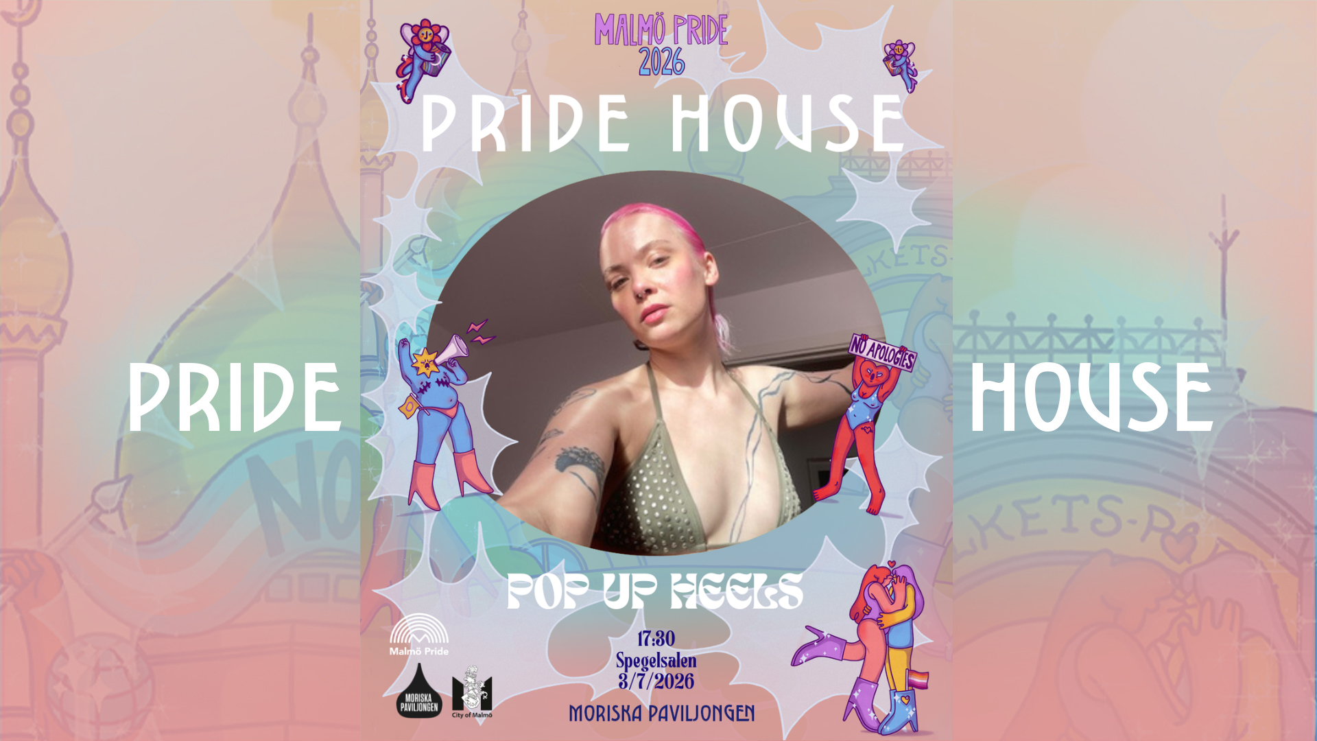 PRIDE HOUSE: Pop Up Heels Class with Yosofine aka Pink