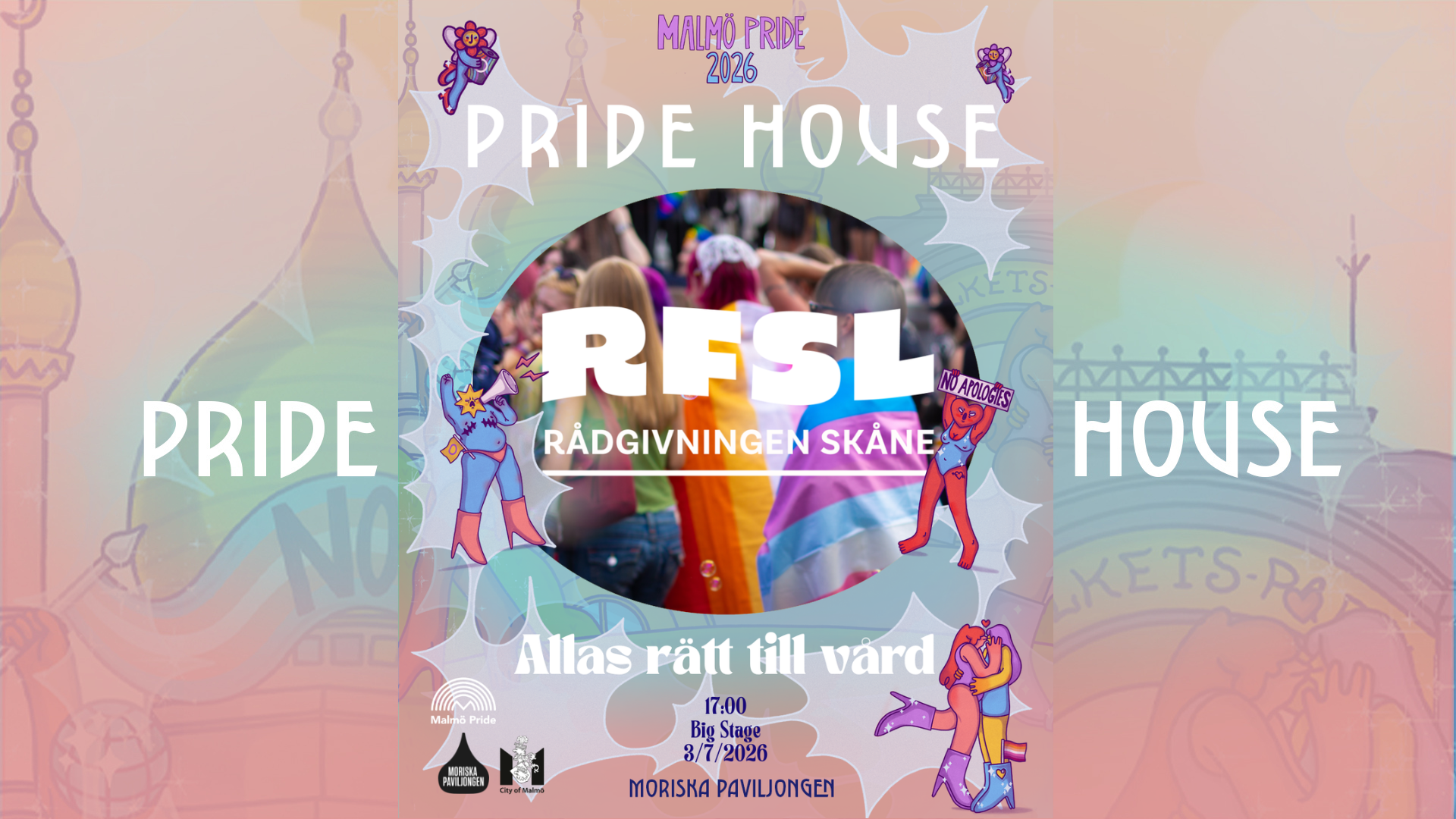 PRIDE HOUSE: RFSL Rådgivningen SKÅNE - Allas rätt till vård