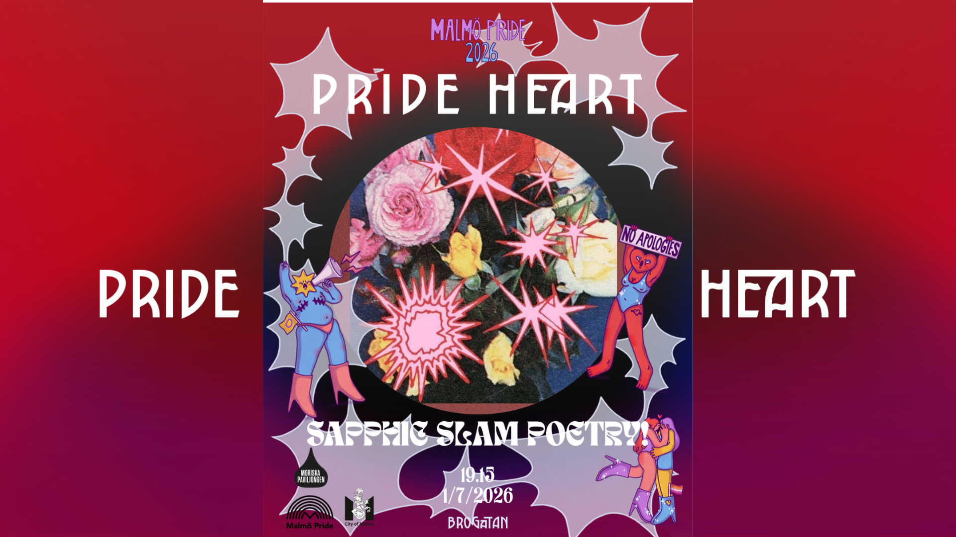 PRIDE HEART: SAPPHIC SLAM POETRY!