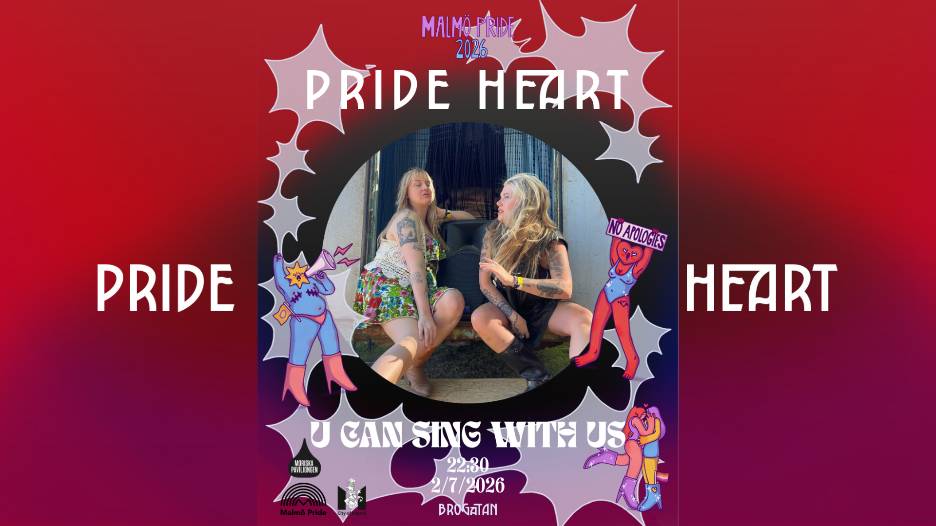 PRIDE HEART: u can sing with us