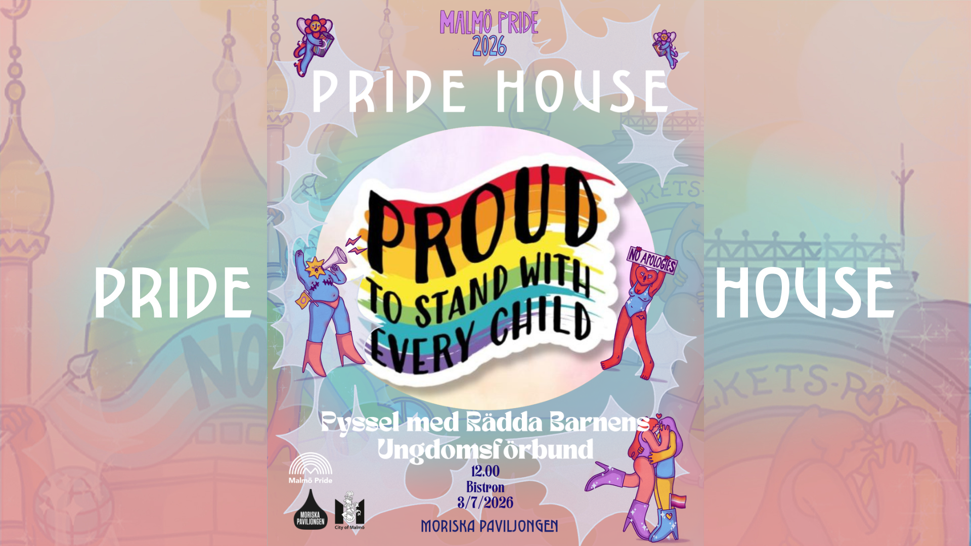 PRIDE HOUSE: Pyssel med Rädda Barnens Ungdomsförbund