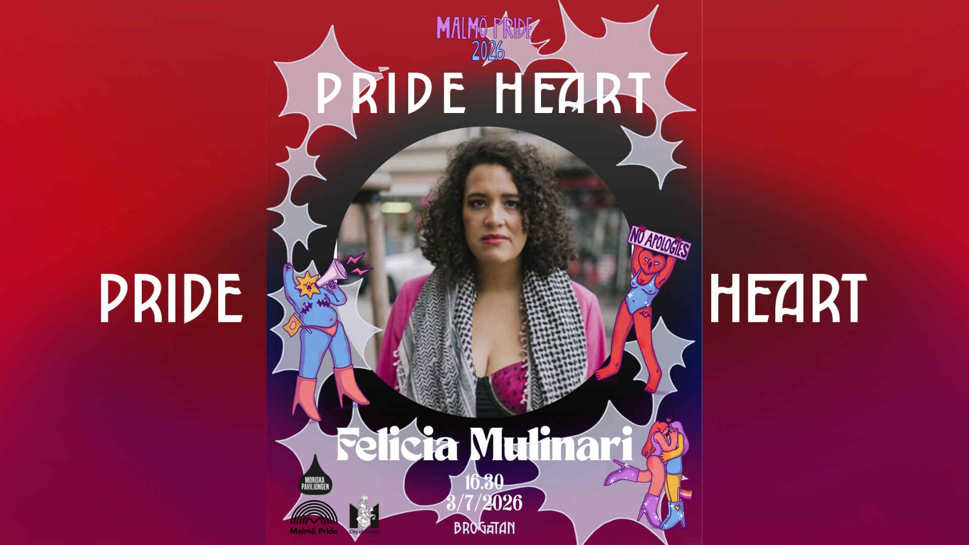 PRIDE HEART: Poesi: Felicia Mulinari