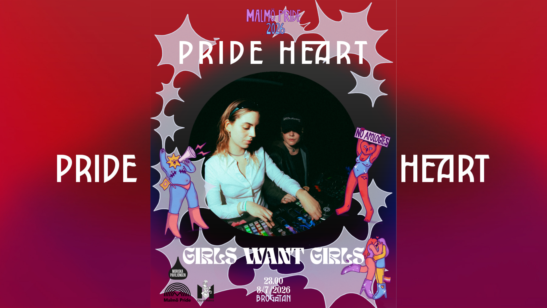 PRIDE HEART: GIRLS WANT GIRLS