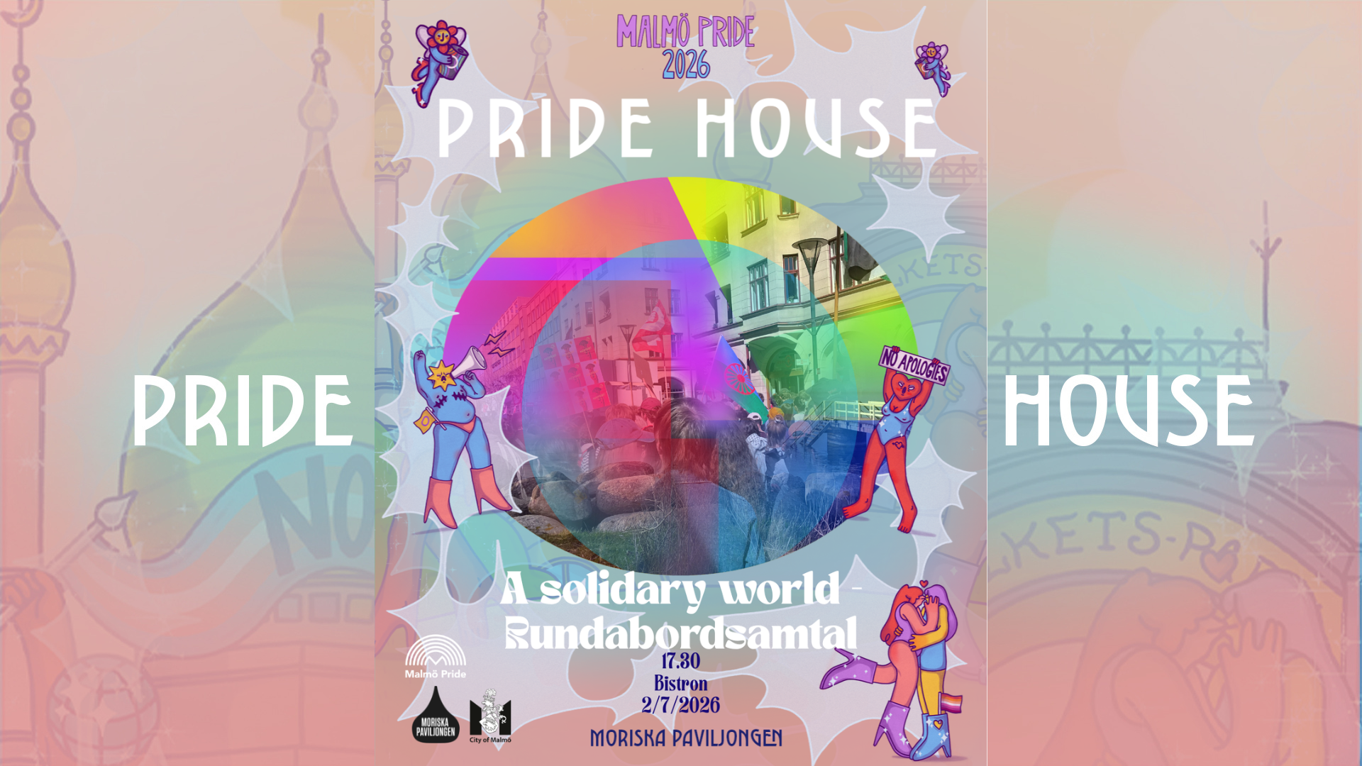 PRIDE HOUSE: A solidary world - Rundabordsamtal