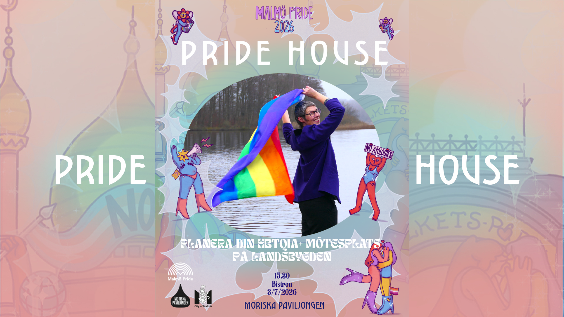 PRIDE HOUSE: Planera din&nbsp;HBTQIA+mötesplats&nbsp;på landsbygden&nbsp;