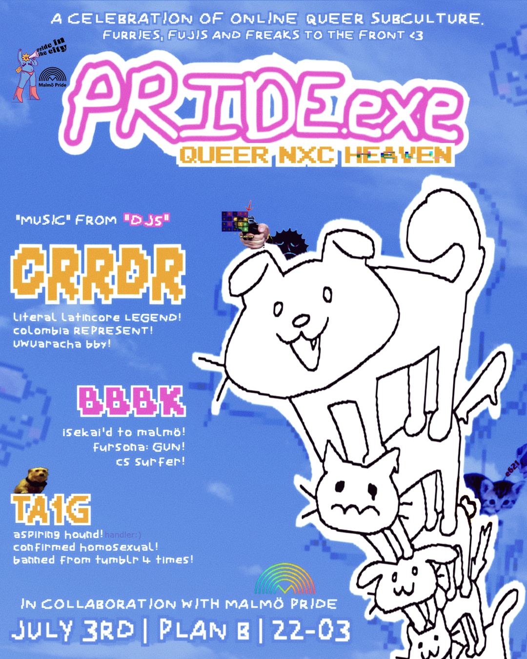 PRIDE IN THE CITY: Plan b: PRIDE.exe