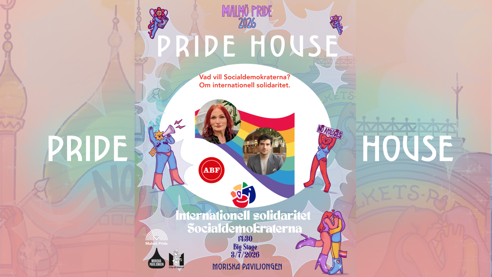 PRIDE HOUSE: Internationell solidaritet - Socialdemokraterna