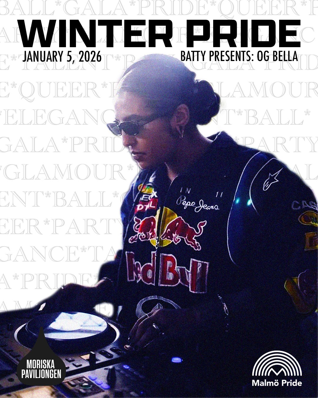 Winter Pride Poster - January 5, 2026 - Batty Presents: OG Bella