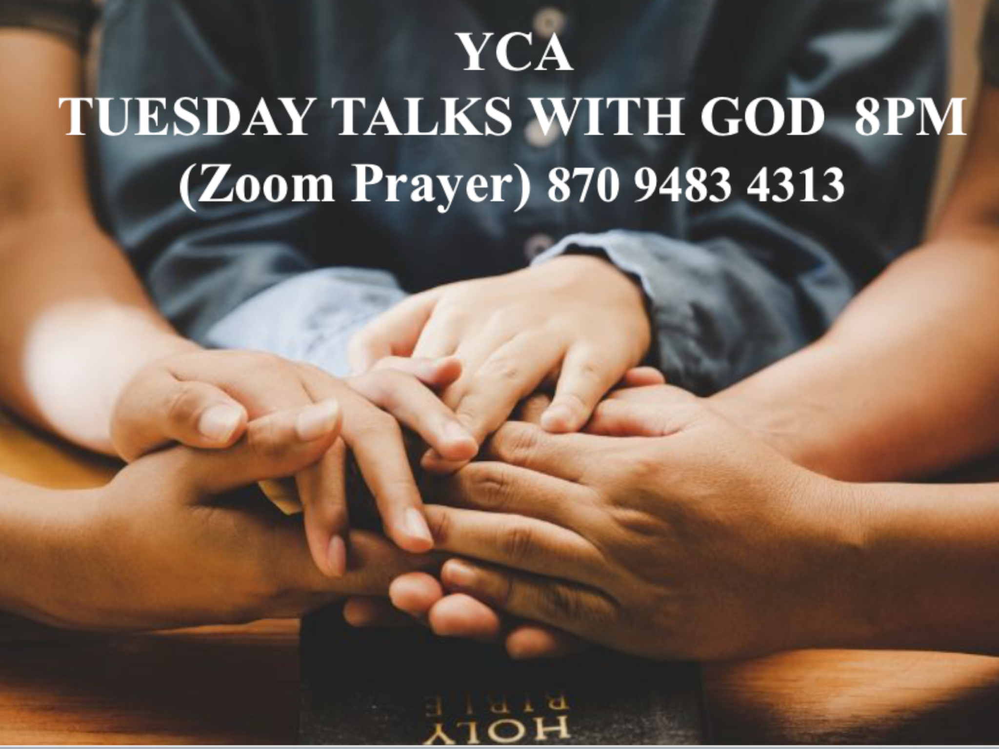 Tuesday Talks With God