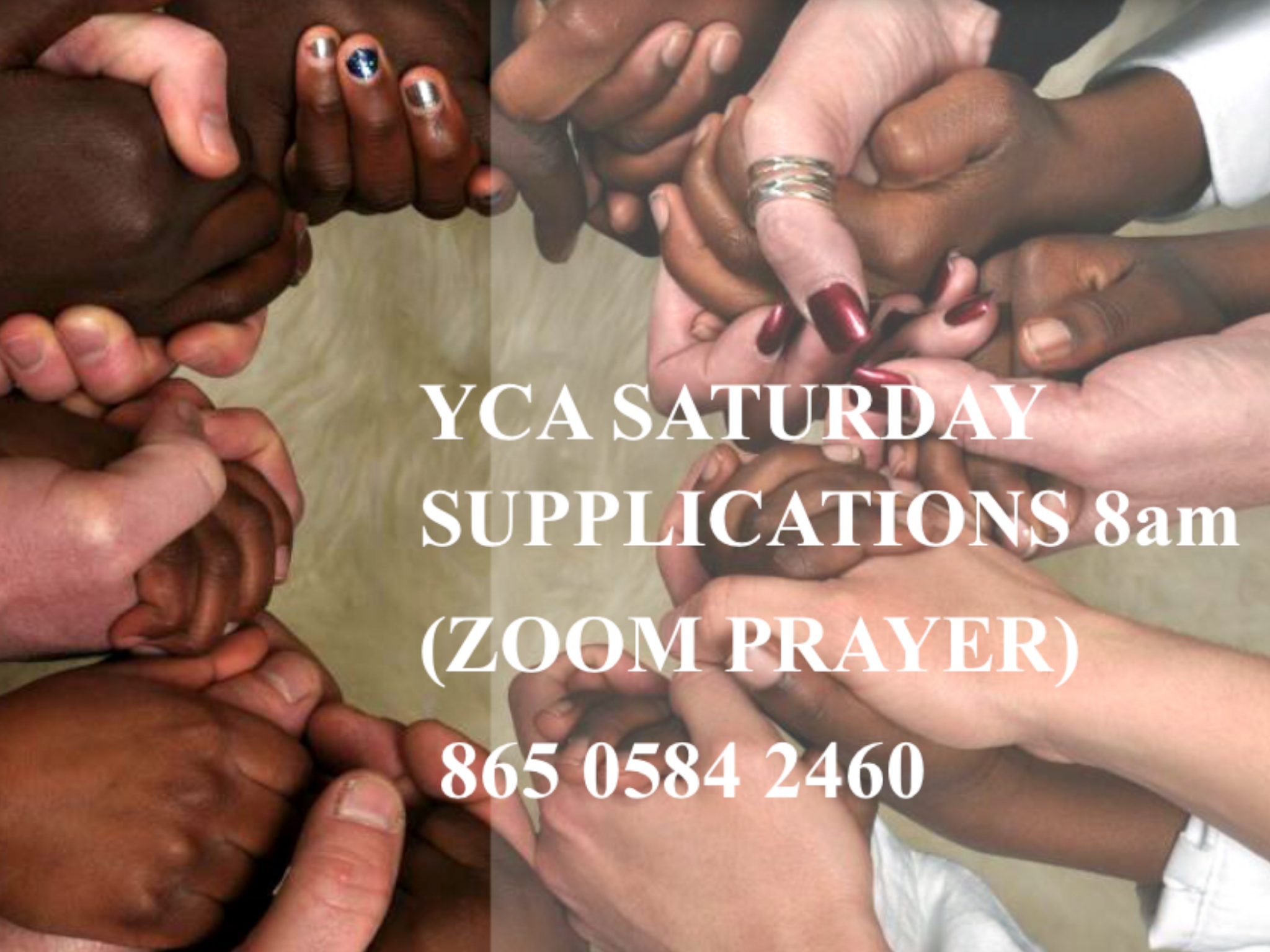 YCA Saturday Supplications Zoom Prayer