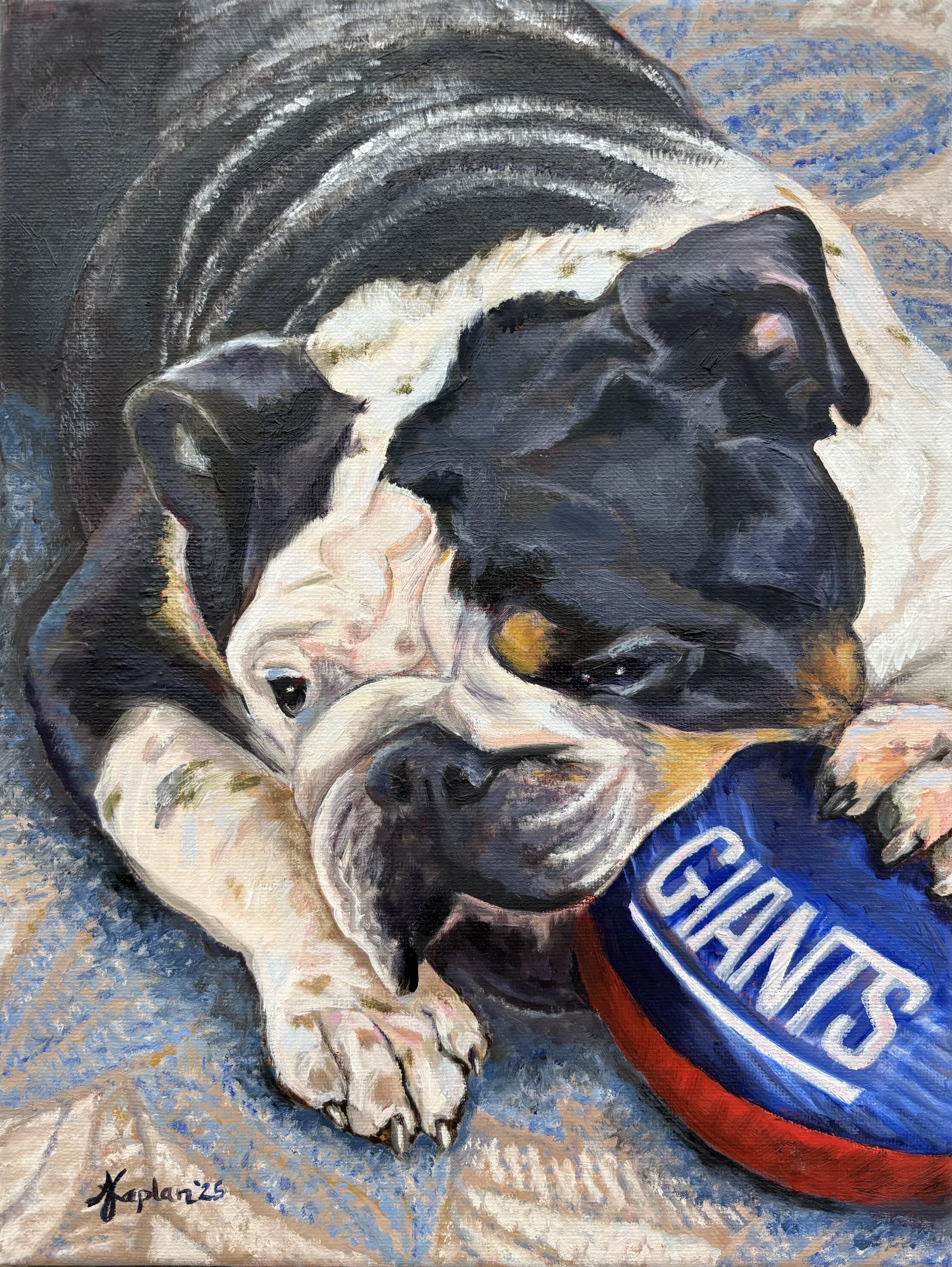 Boris | oil | 12" x 9"