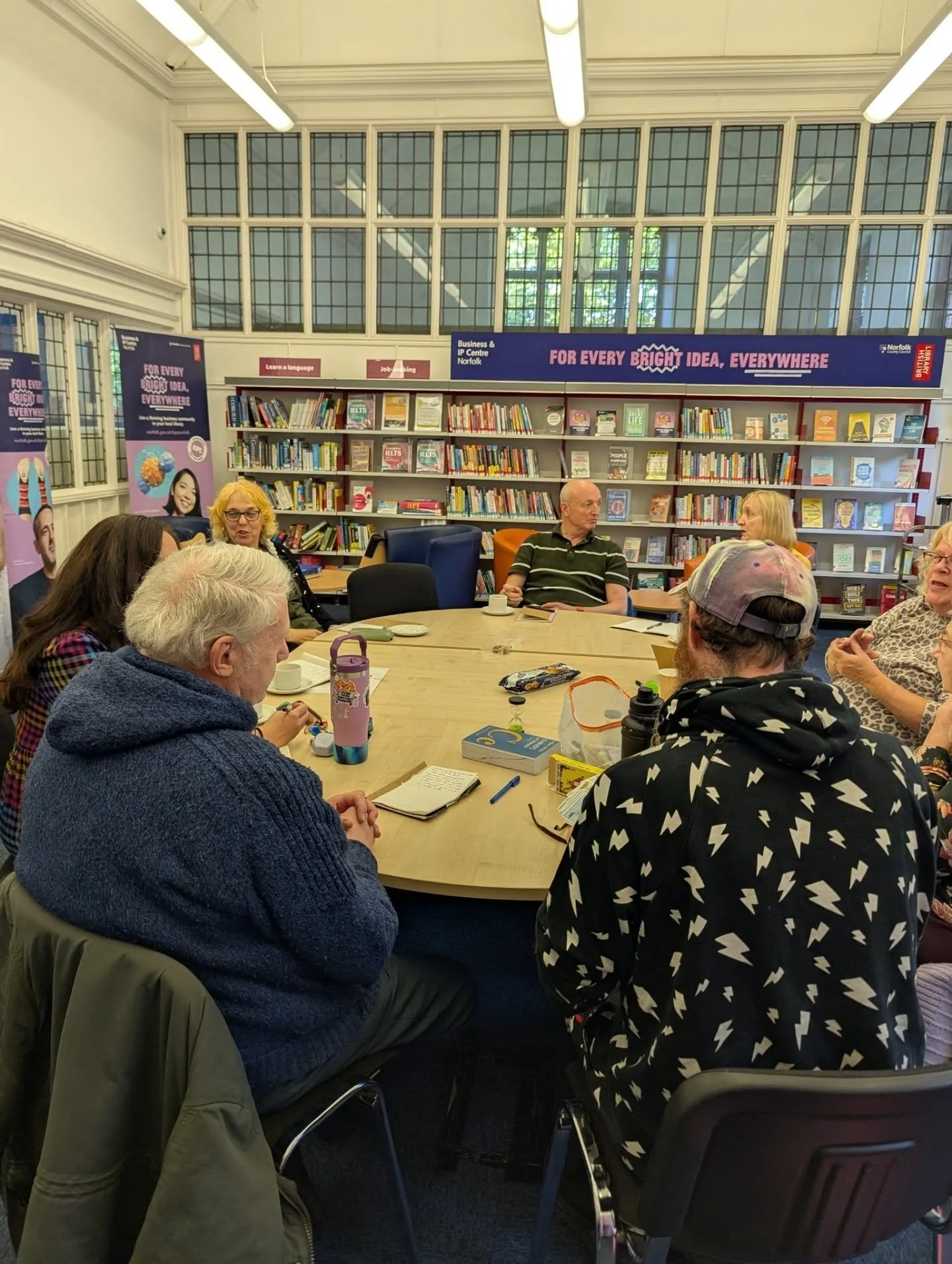 On Friday we used tarot cards as a prompt to kick off our session. Some of our writers wrote poems, others used them as a way to think about their current life experiences, others described and interpreted the artwork on the cards. The exercise was o