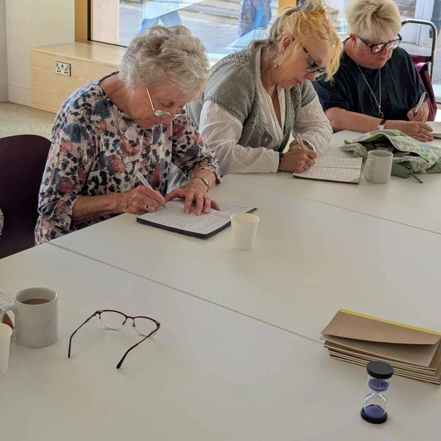 Thank you @norfolklibrariesuk for working angles with the photos of our writing group today 🙌🙏❤️🥰😎

Today our TMKT writers wrote about the desire to run away and join the circus (inspired by @circus_ginnett being in town) and about being a misfit