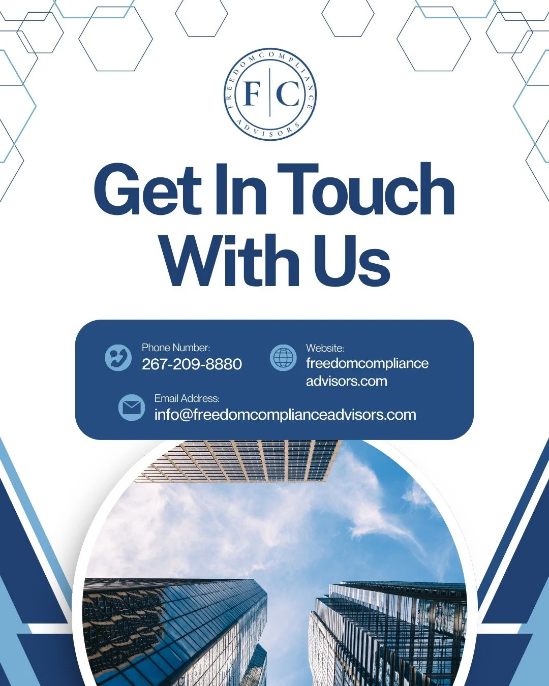 Looking to resolve violations, obtain a rental license, secure a certificate of occupancy, manage permits, or maintain vacant properties? Freedom Compliance Advisors is here to help. Contact us today!
📞 267-209-8880
📧 info@freedomcomplianceadvisor